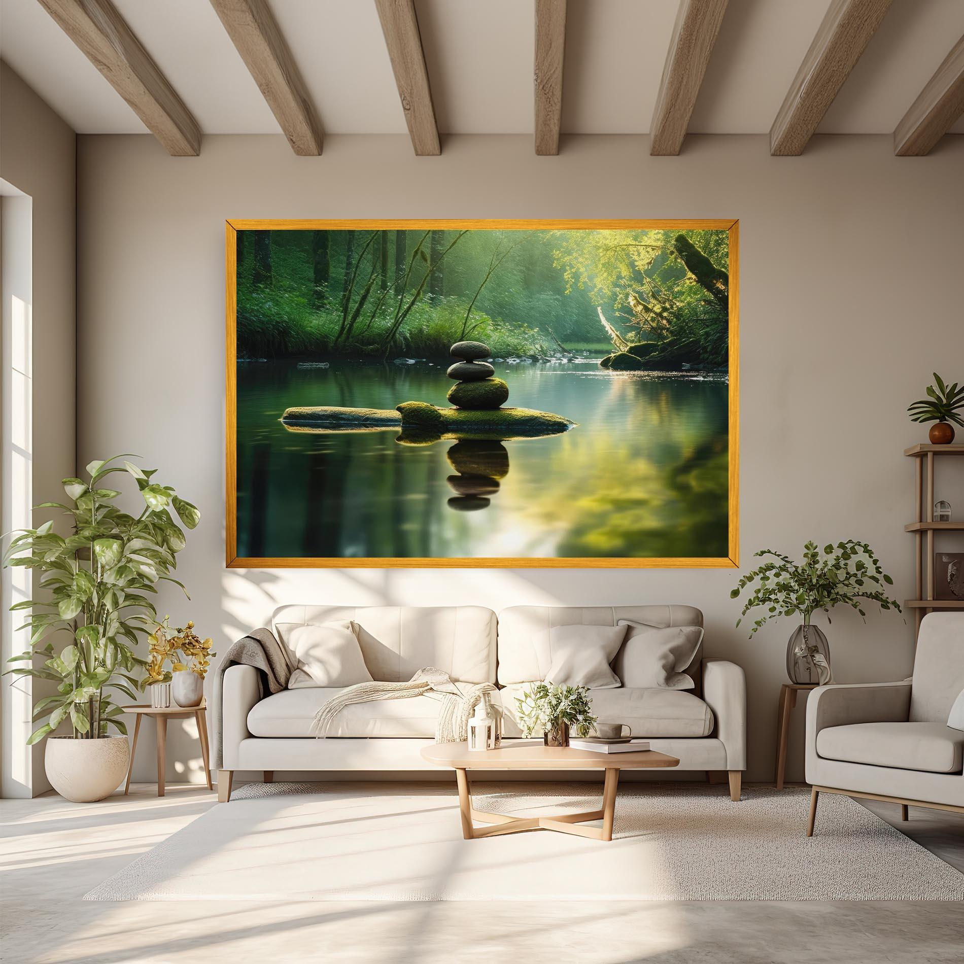 Tablou Canvas Spiritual Stones mockup 6