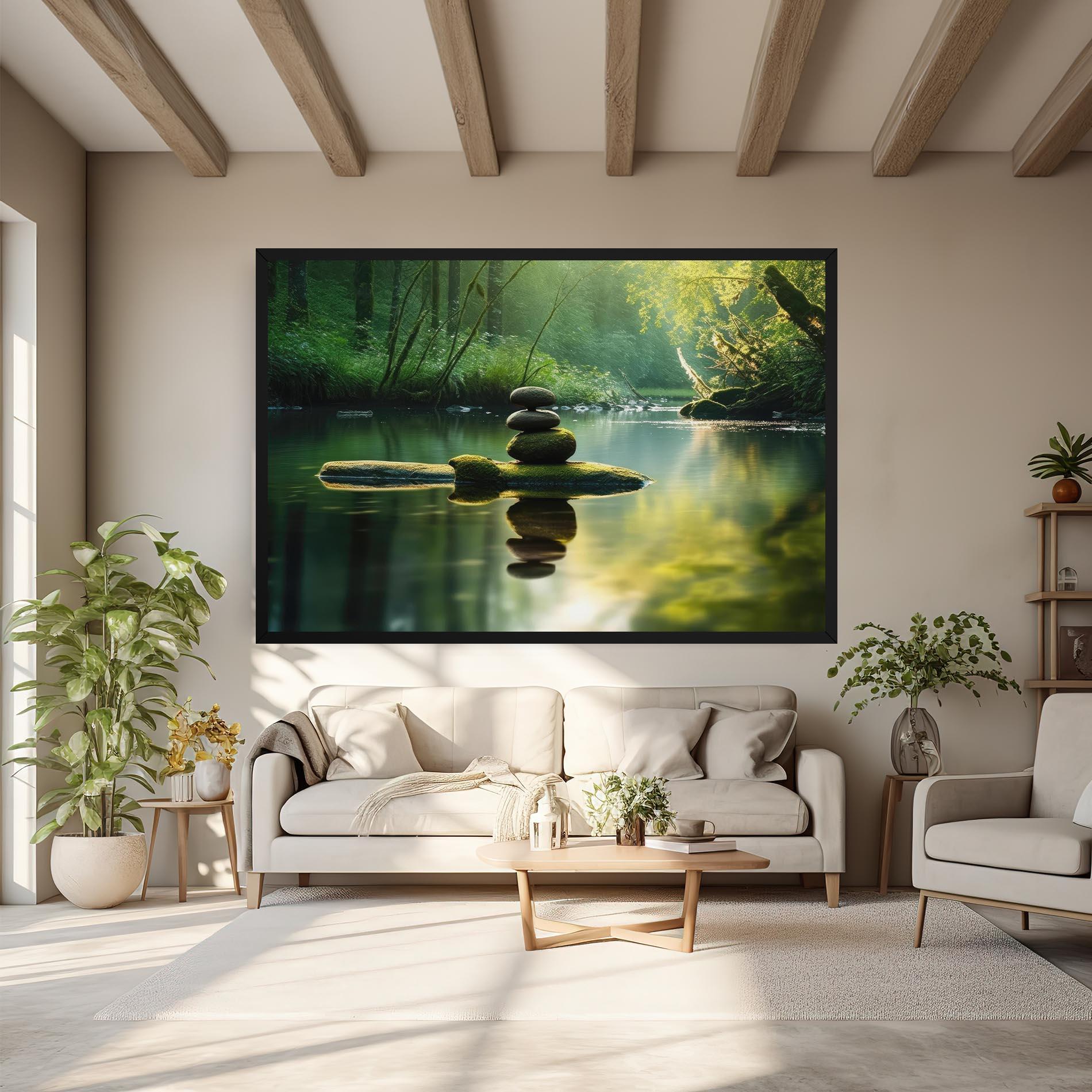 Tablou Canvas Spiritual Stones mockup 6