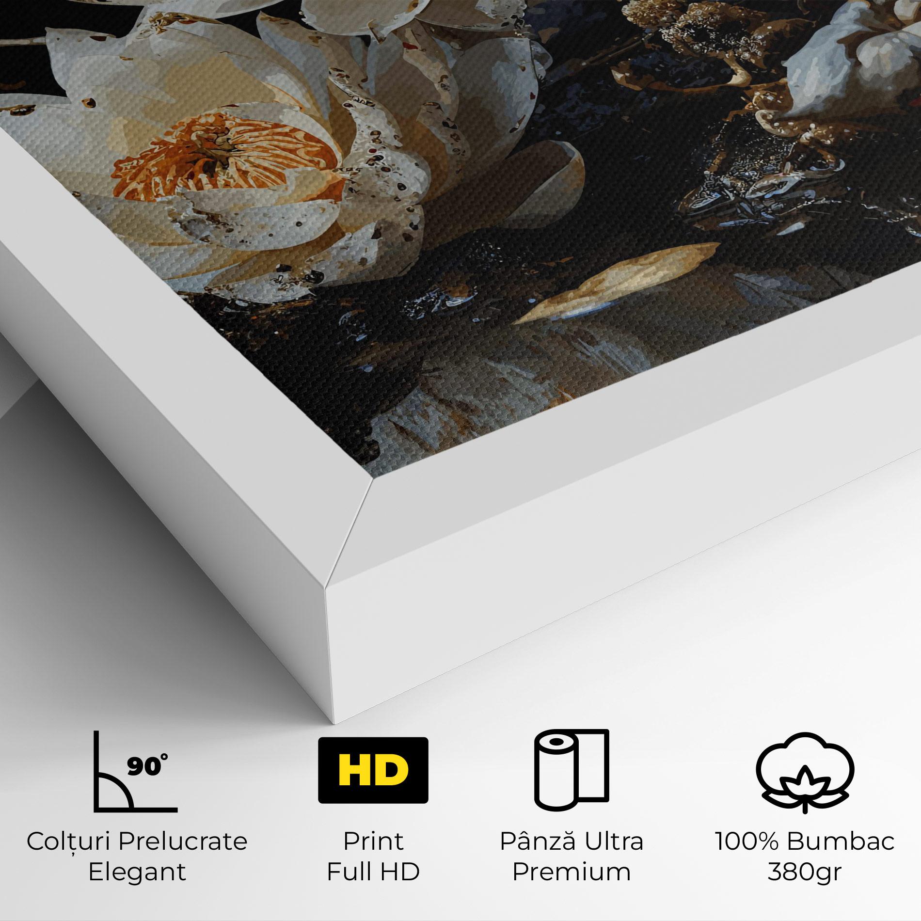 Tablou Canvas Beautiful White Nature mockup 4
