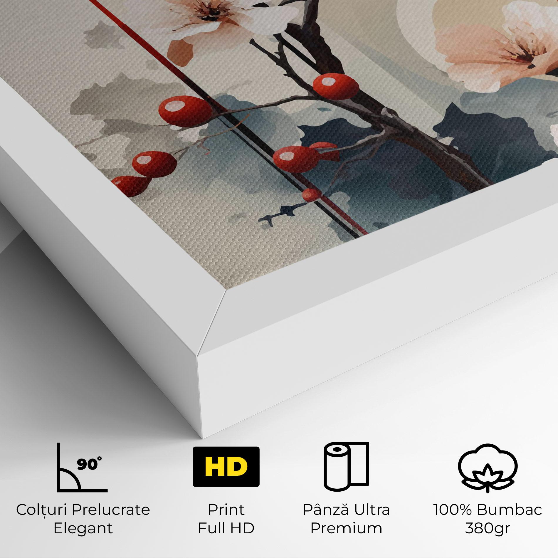 Tablou Canvas Cream Nature mockup 4