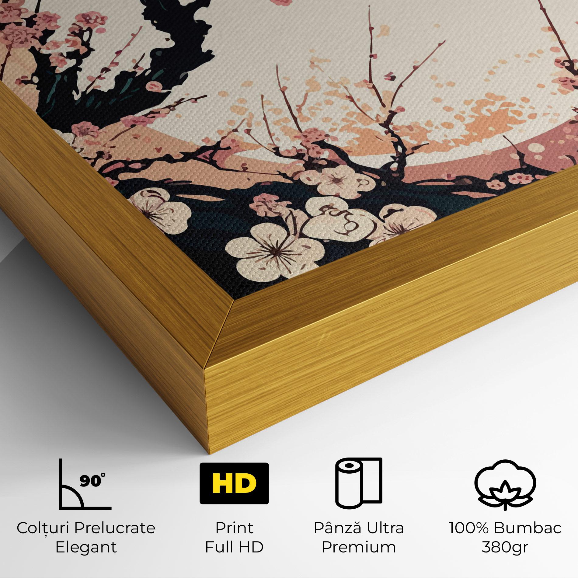 Tablou Canvas Blossom Full Moon mockup 4