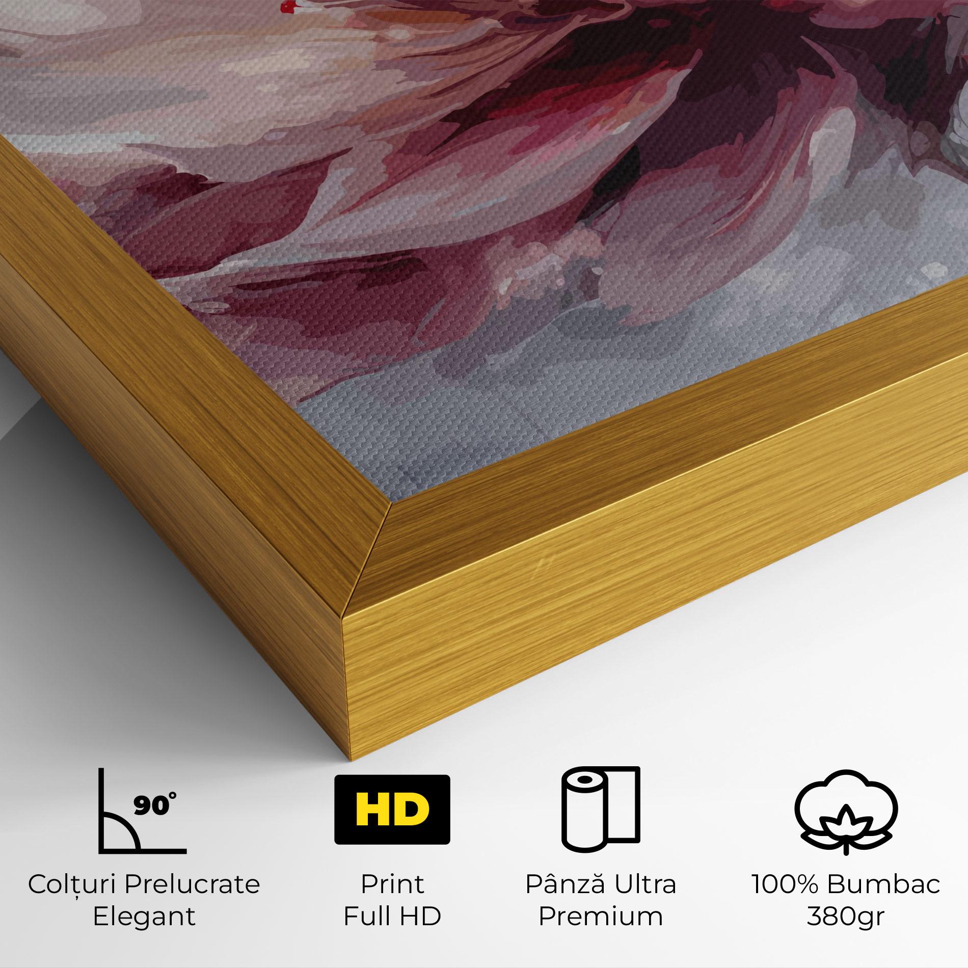 Tablou Canvas Meditation Flower mockup 4