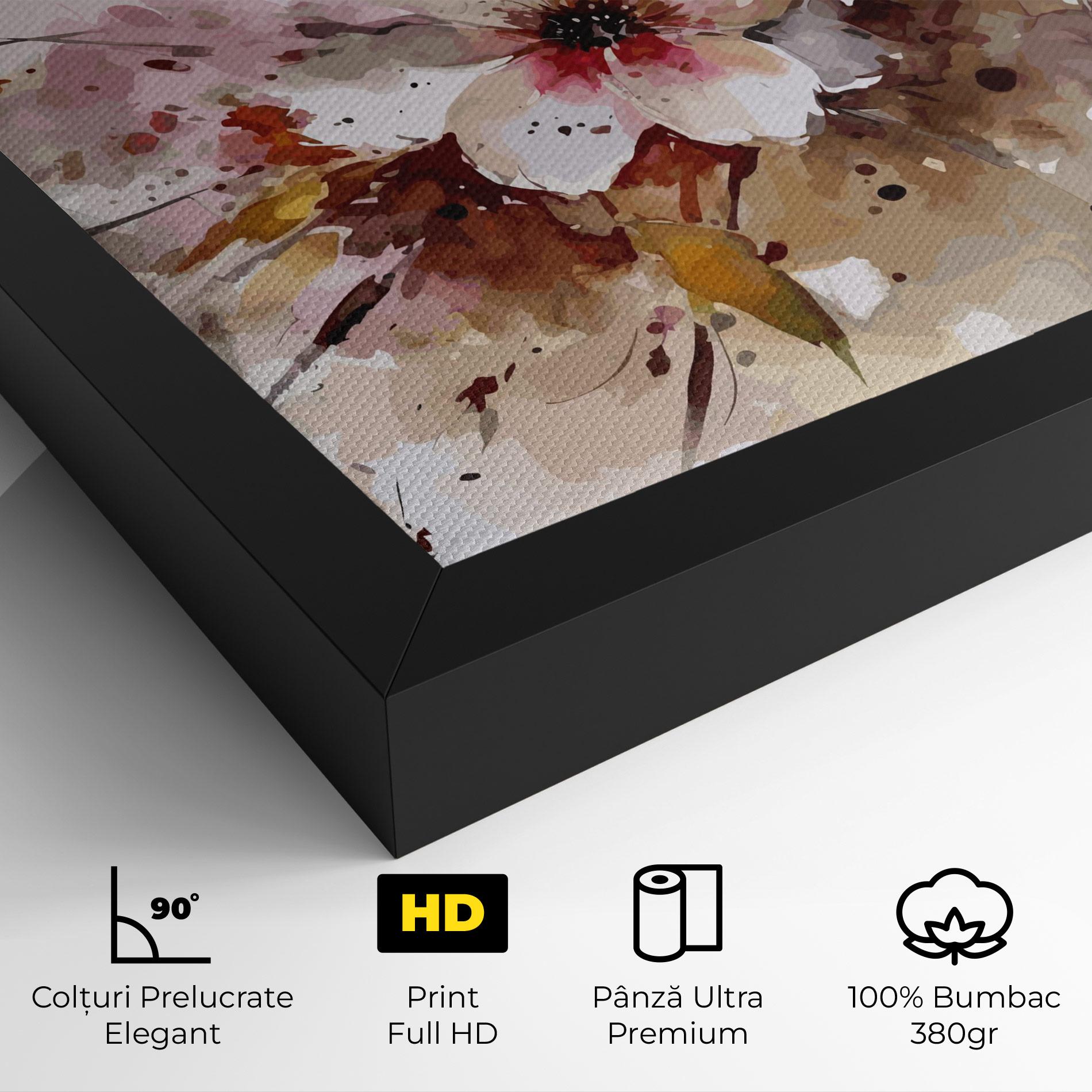 Tablou Canvas Beautiful Cherry Flower mockup 4