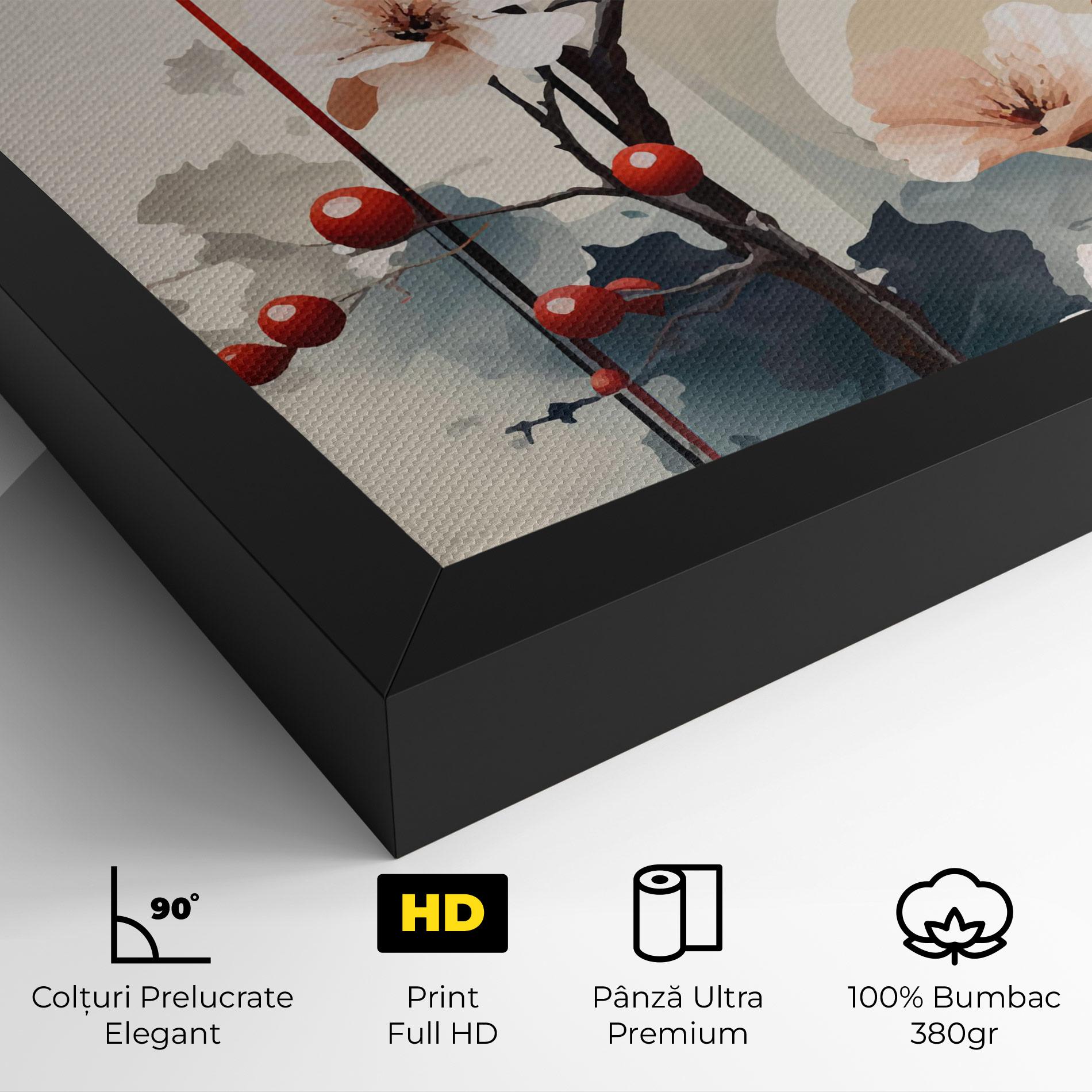Tablou Canvas Cream Nature mockup 4