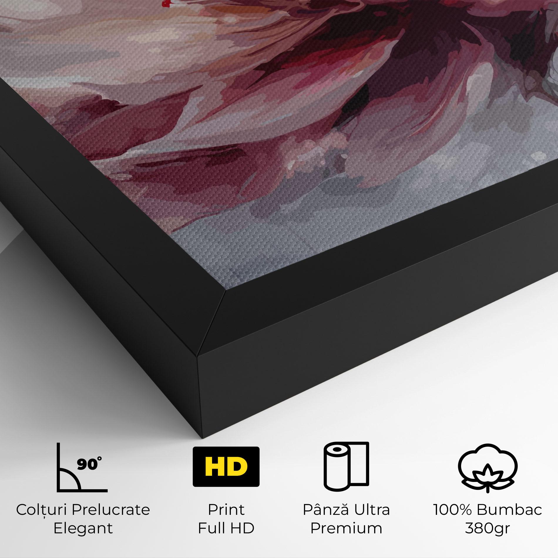Tablou Canvas Meditation Flower mockup 4