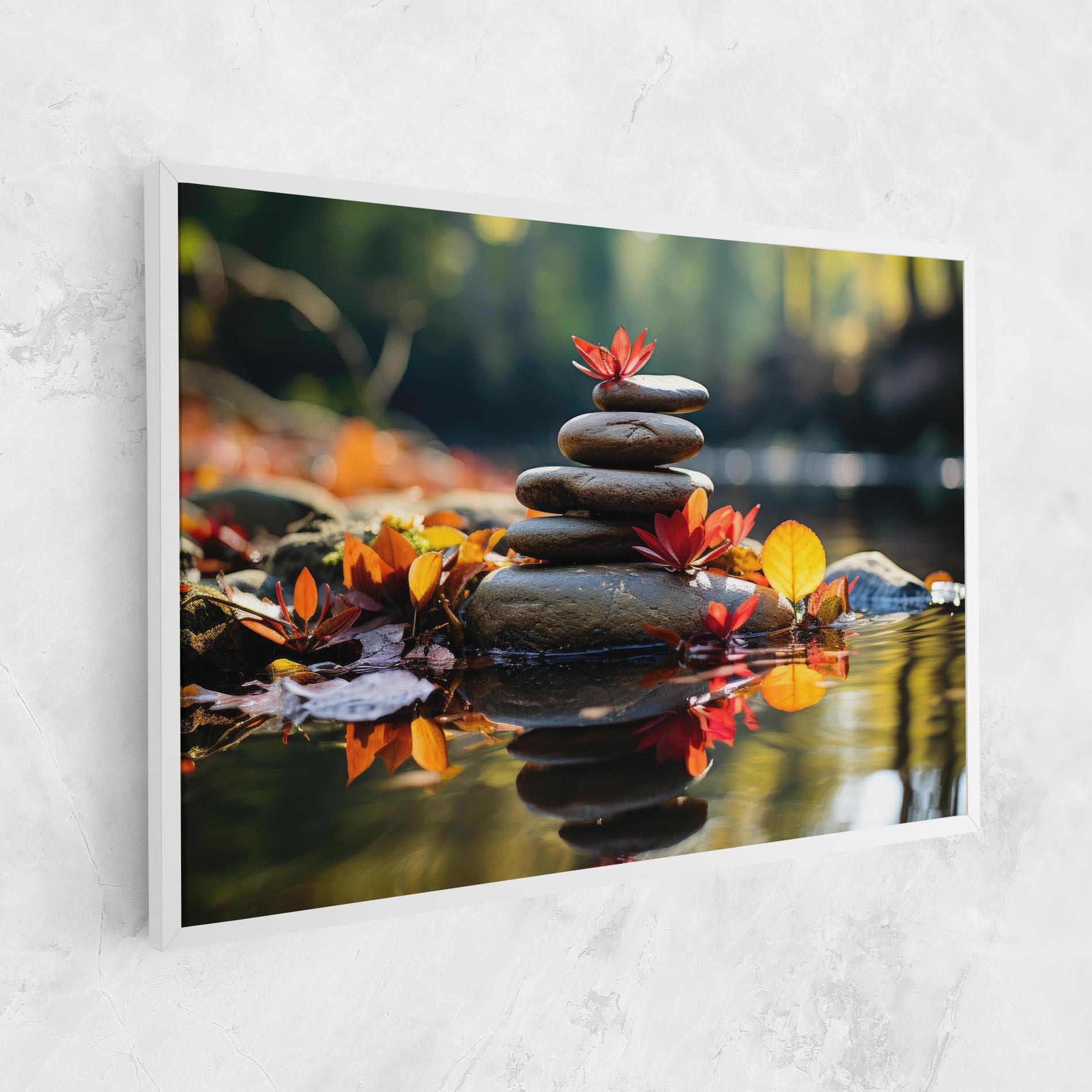 Tablou Canvas Autumn Stones mockup 1