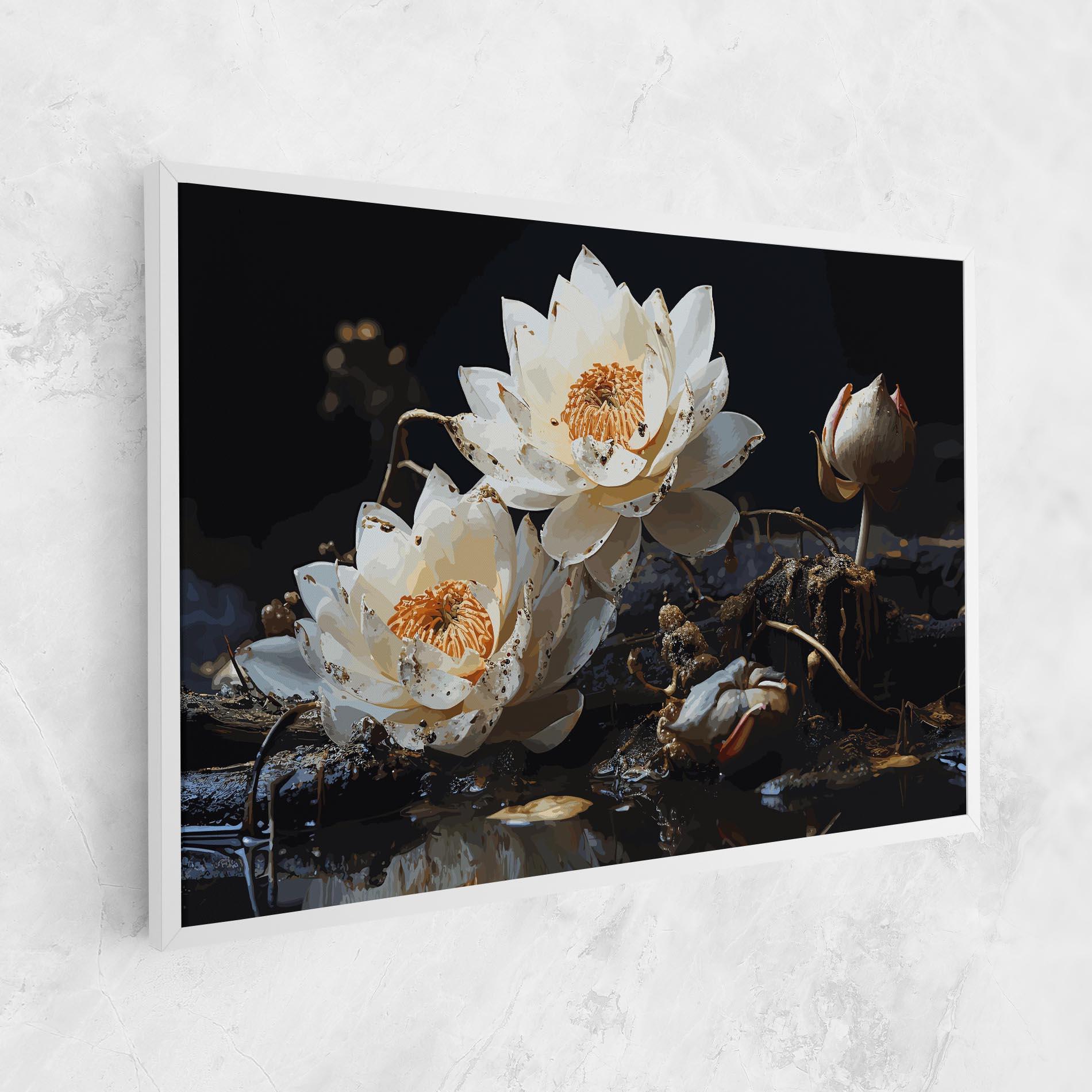 Tablou Canvas Beautiful White Nature mockup 1