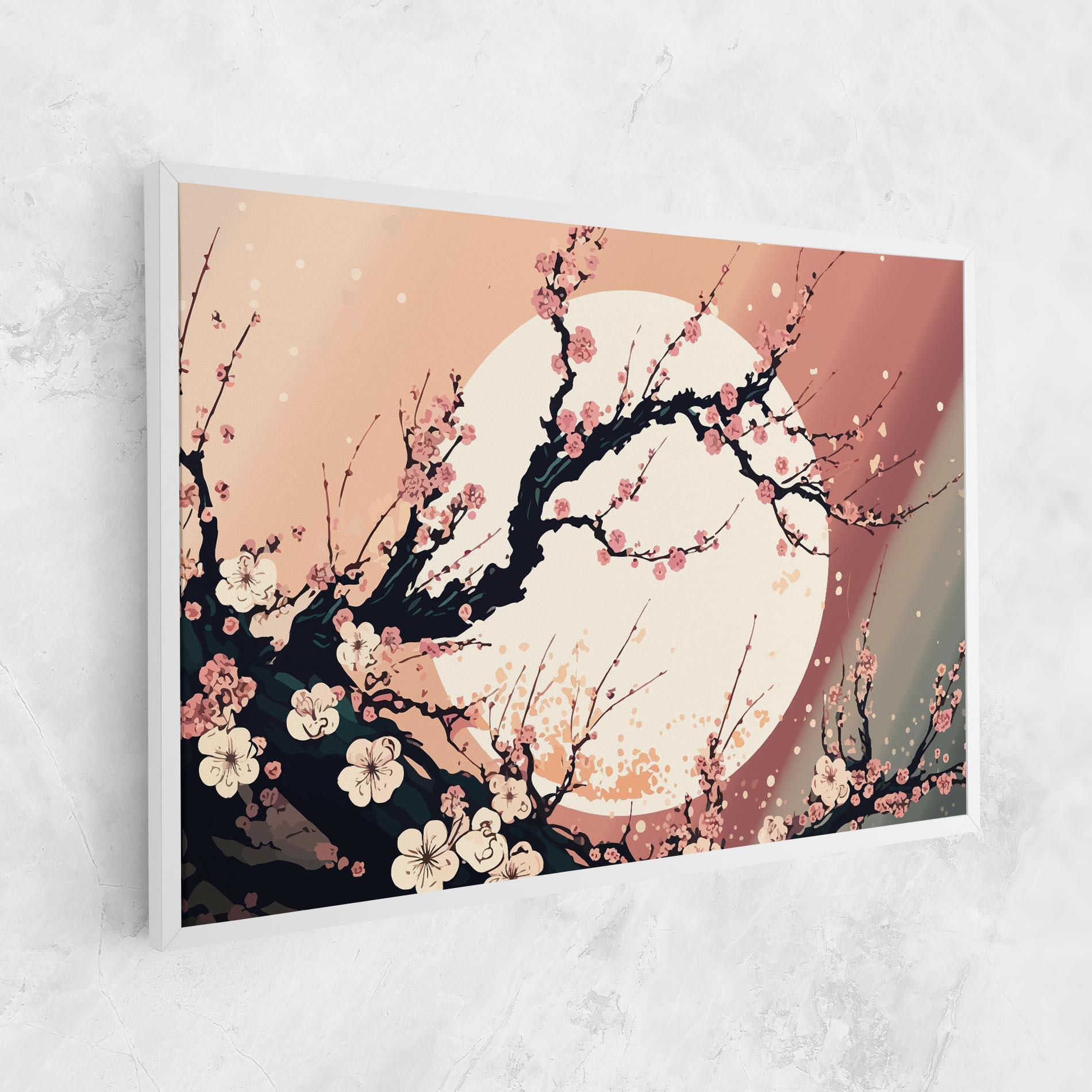 Tablou Canvas Blossom Full Moon mockup 1