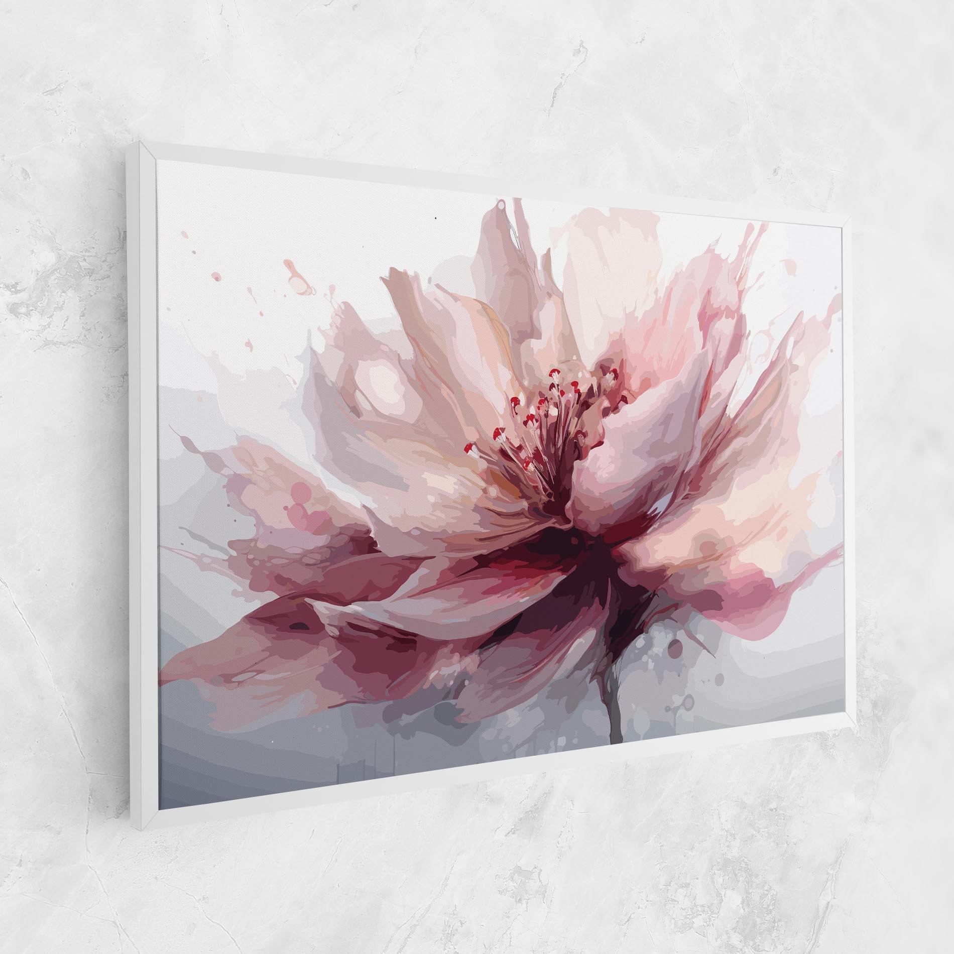 Tablou Canvas Meditation Flower mockup 1