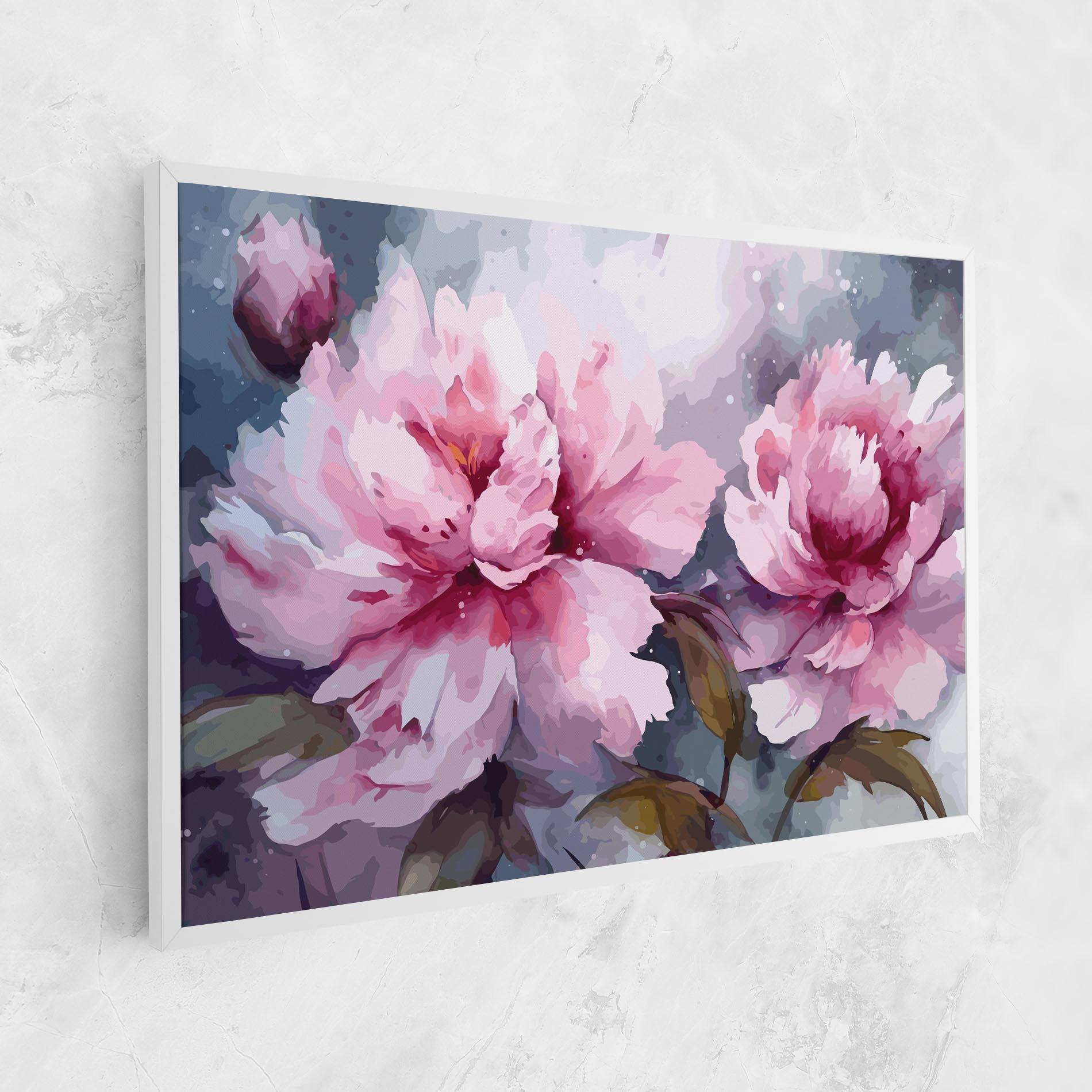 Tablou Canvas Pink Nature Flower mockup 1
