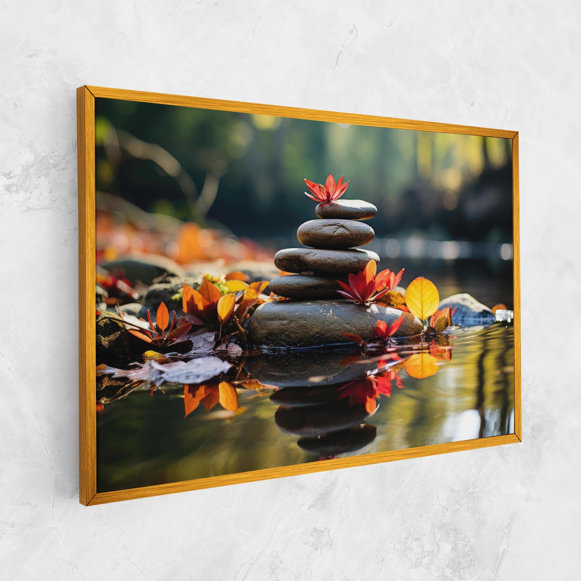 Tablou Canvas Autumn Stones mockup 1
