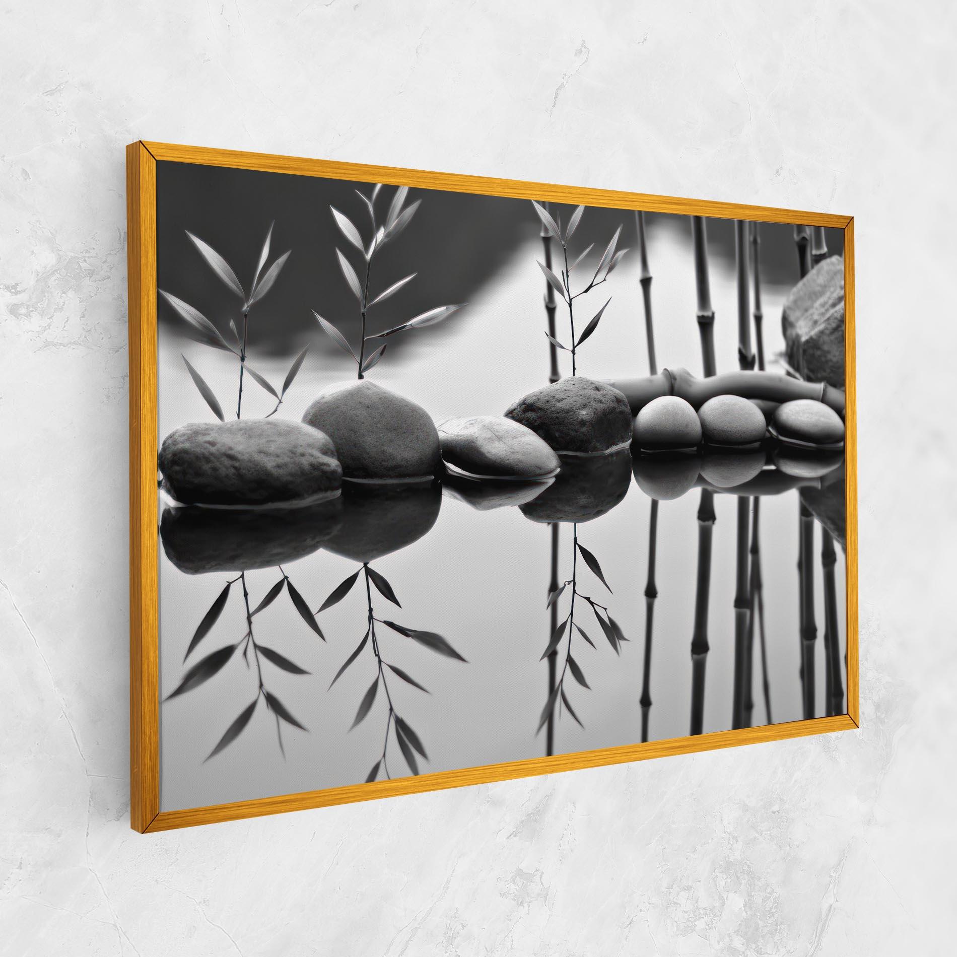 Tablou Canvas Bamboo Lake mockup 1