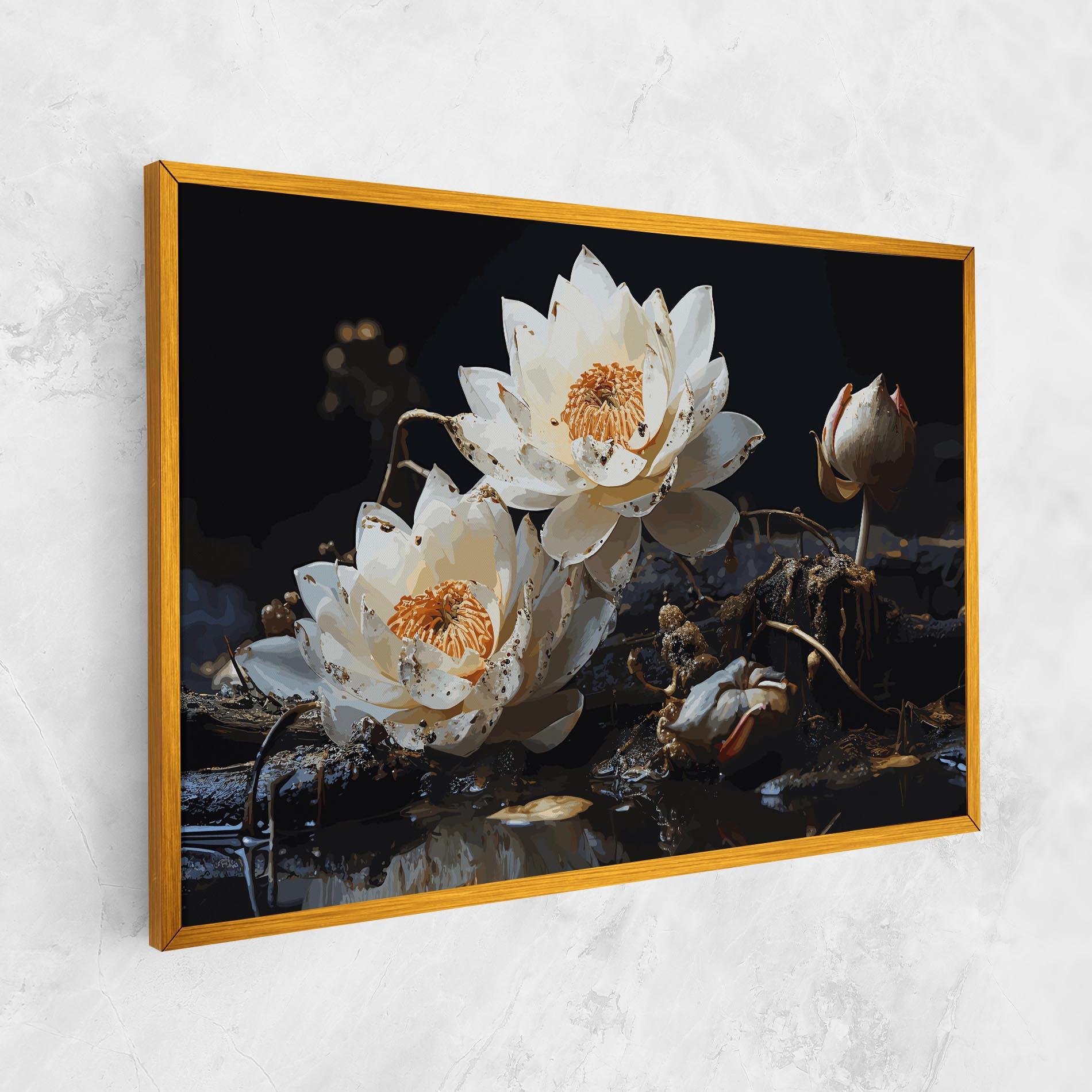 Tablou Canvas Beautiful White Nature mockup 1