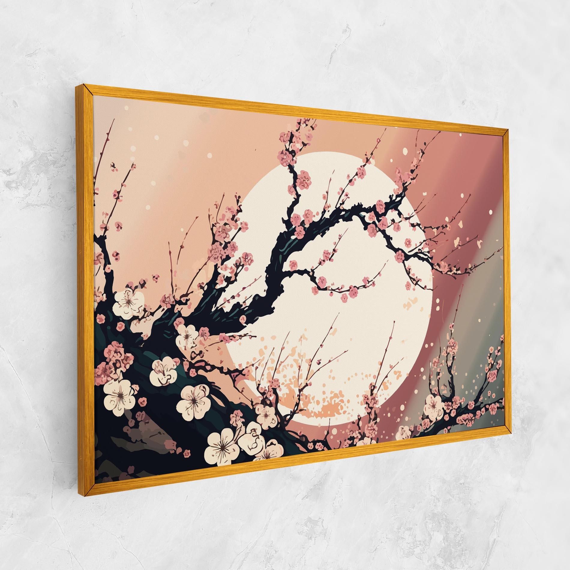 Tablou Canvas Blossom Full Moon mockup 1