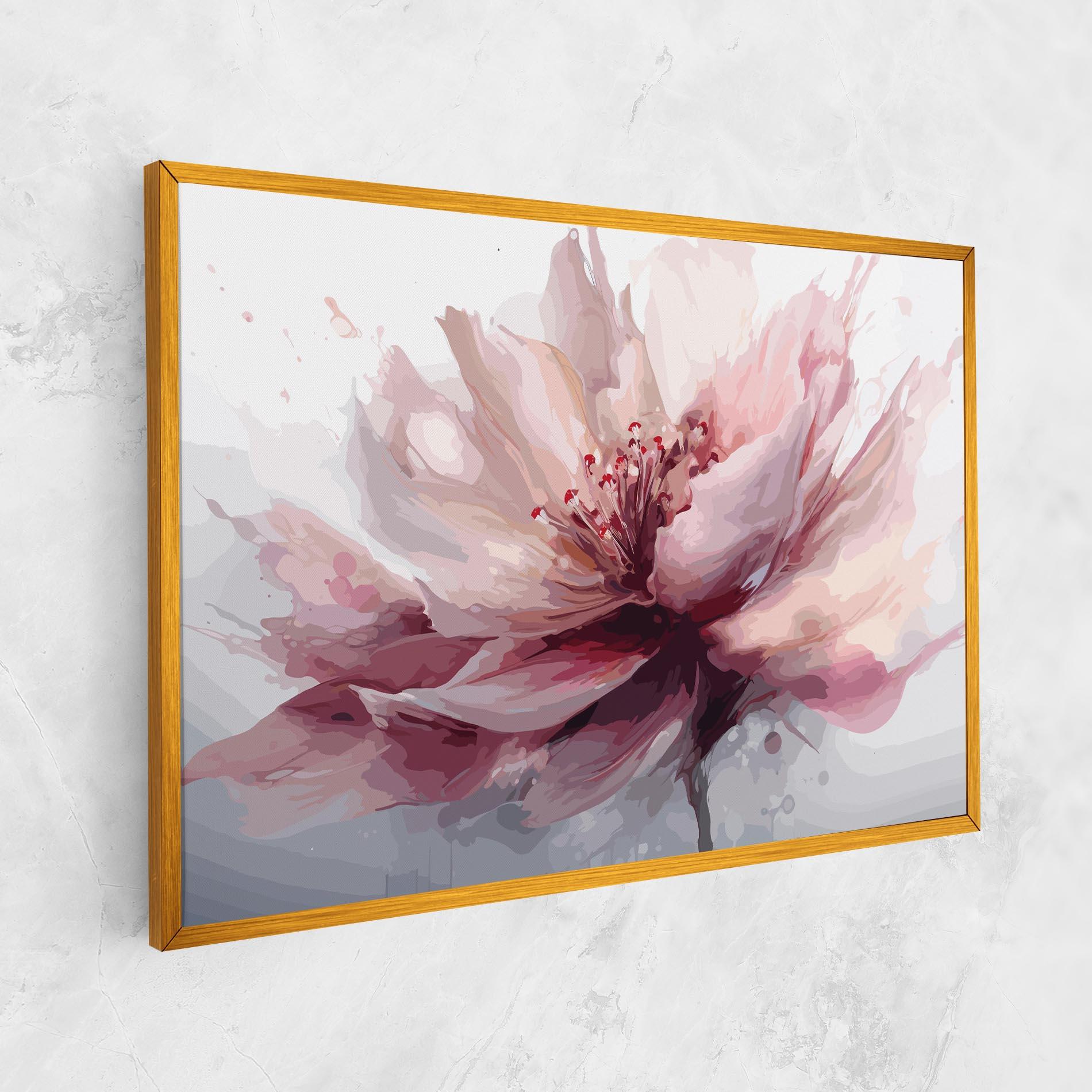 Tablou Canvas Meditation Flower mockup 1