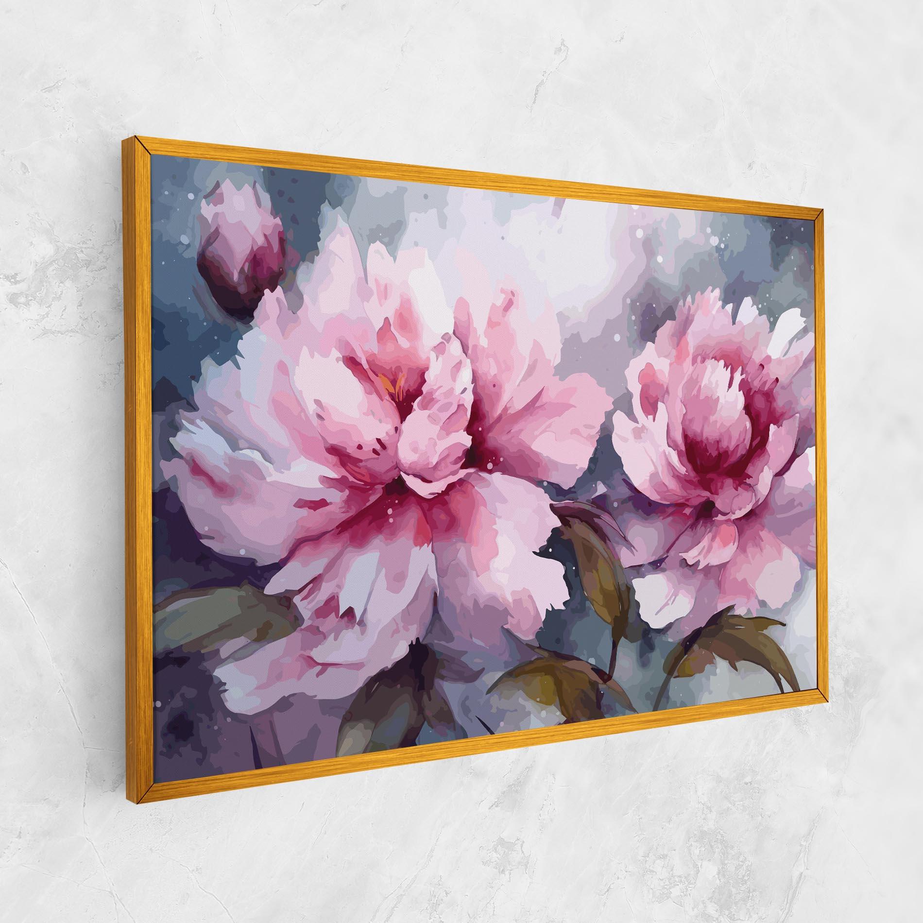 Tablou Canvas Pink Nature Flower mockup 1