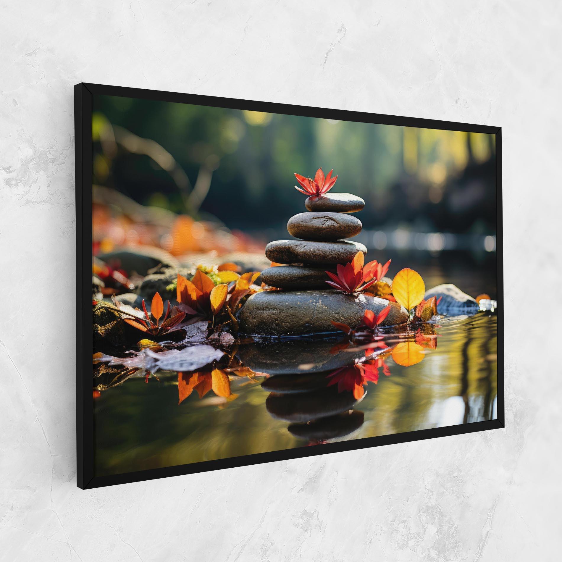 Tablou Canvas Autumn Stones mockup 1