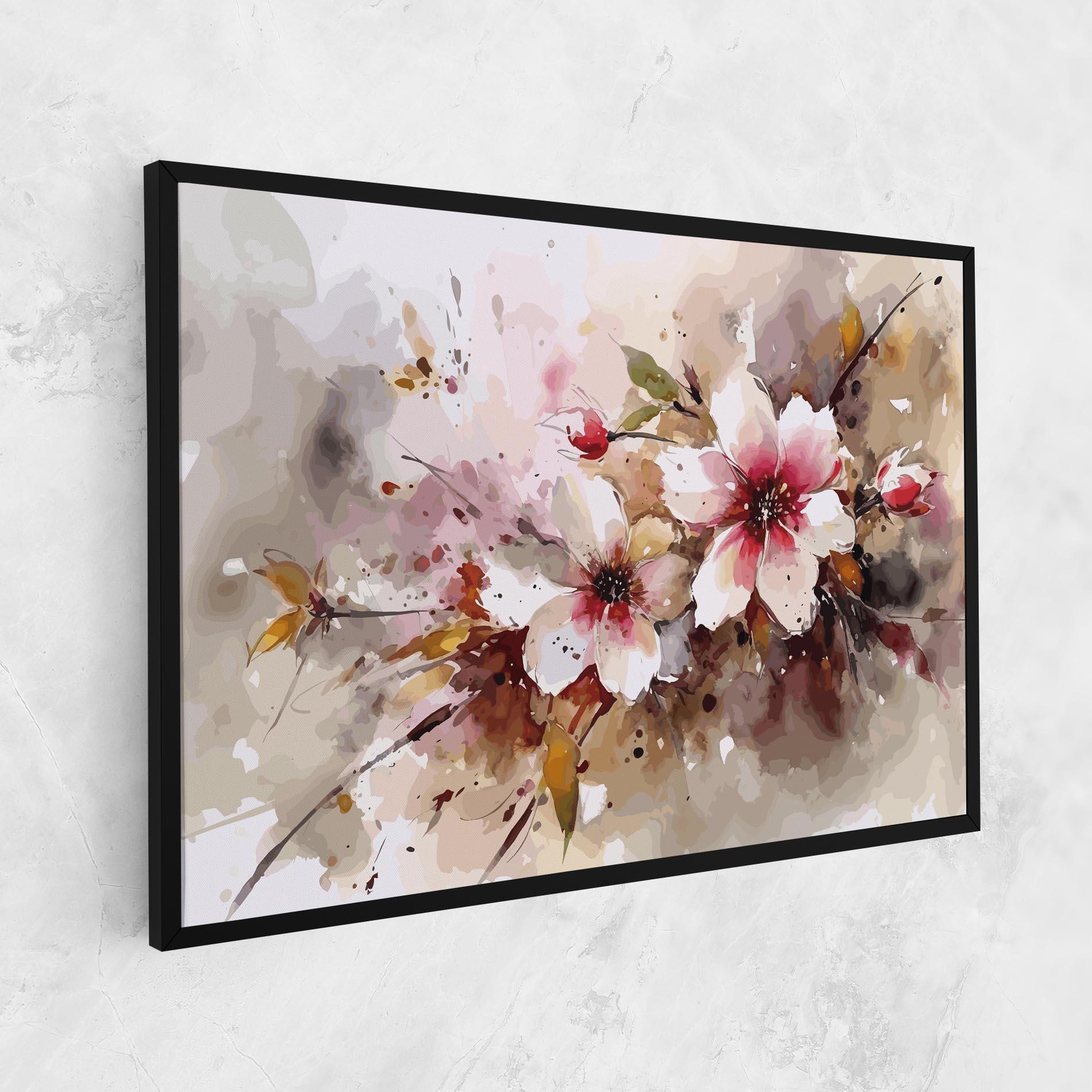 Tablou Canvas Beautiful Cherry Flower mockup 1