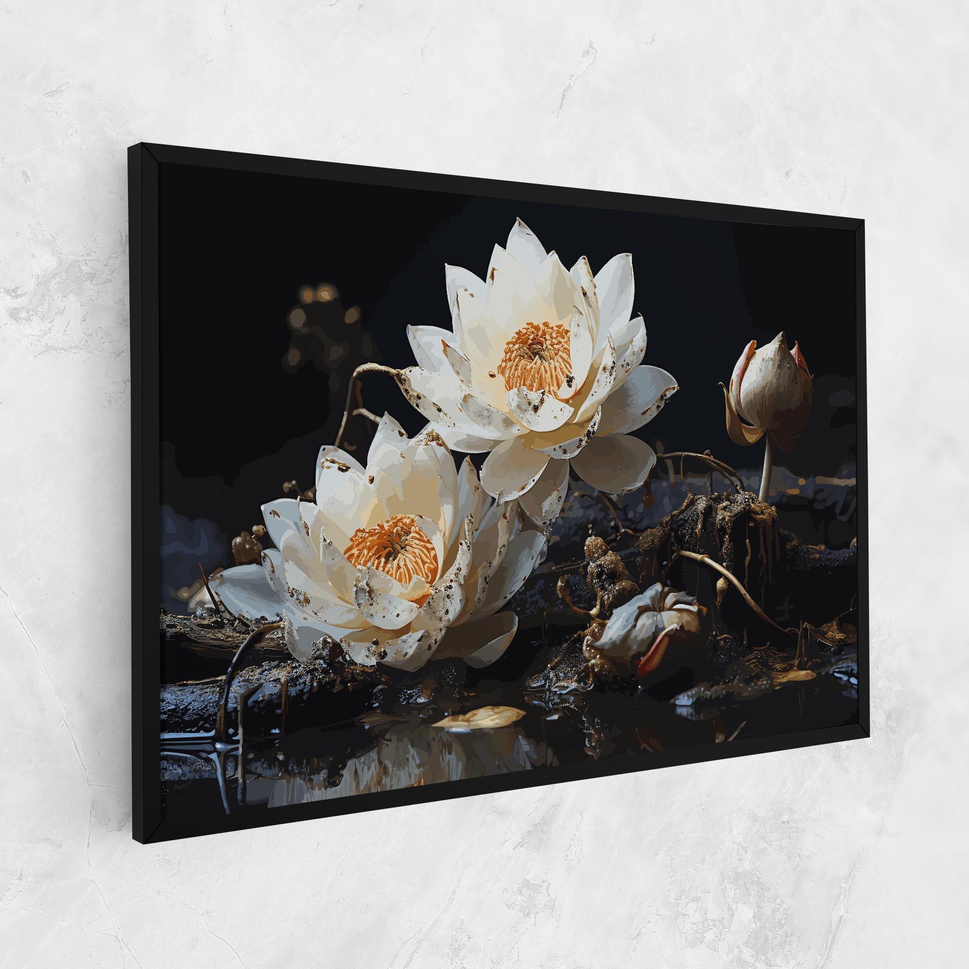Tablou Canvas Beautiful White Nature mockup 1