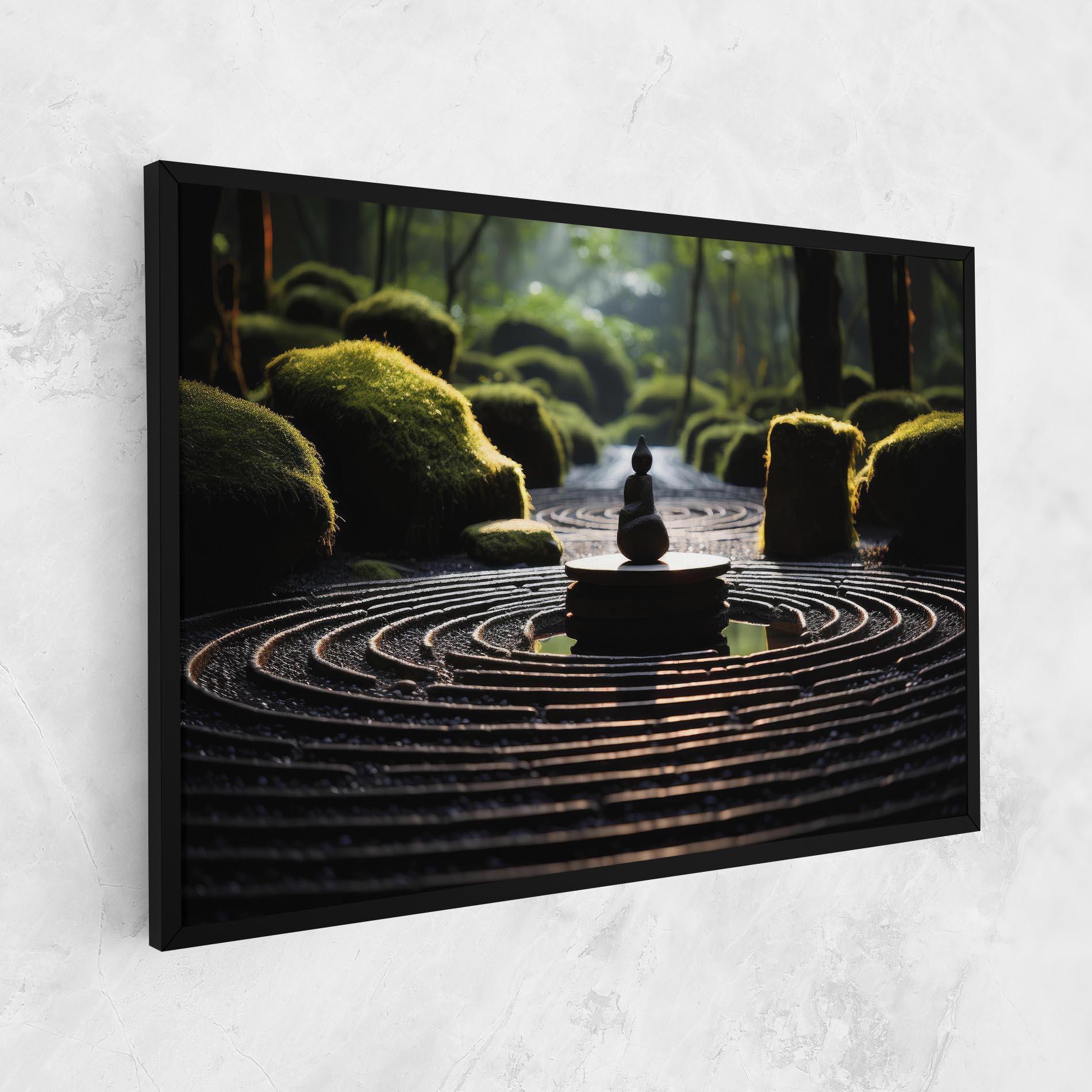 Tablou Canvas Beautiful Zen Garden mockup 1