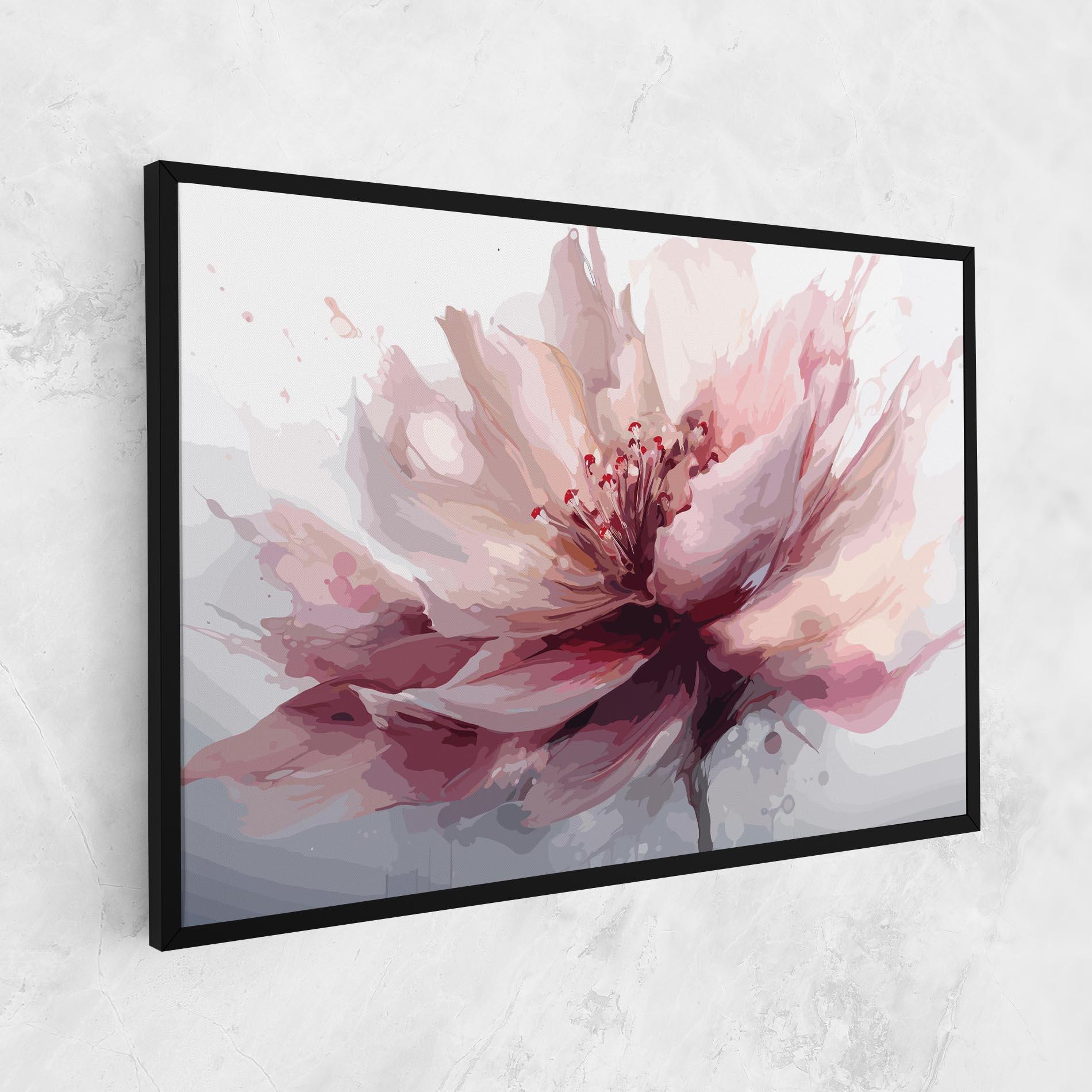 Tablou Canvas Meditation Flower mockup 1
