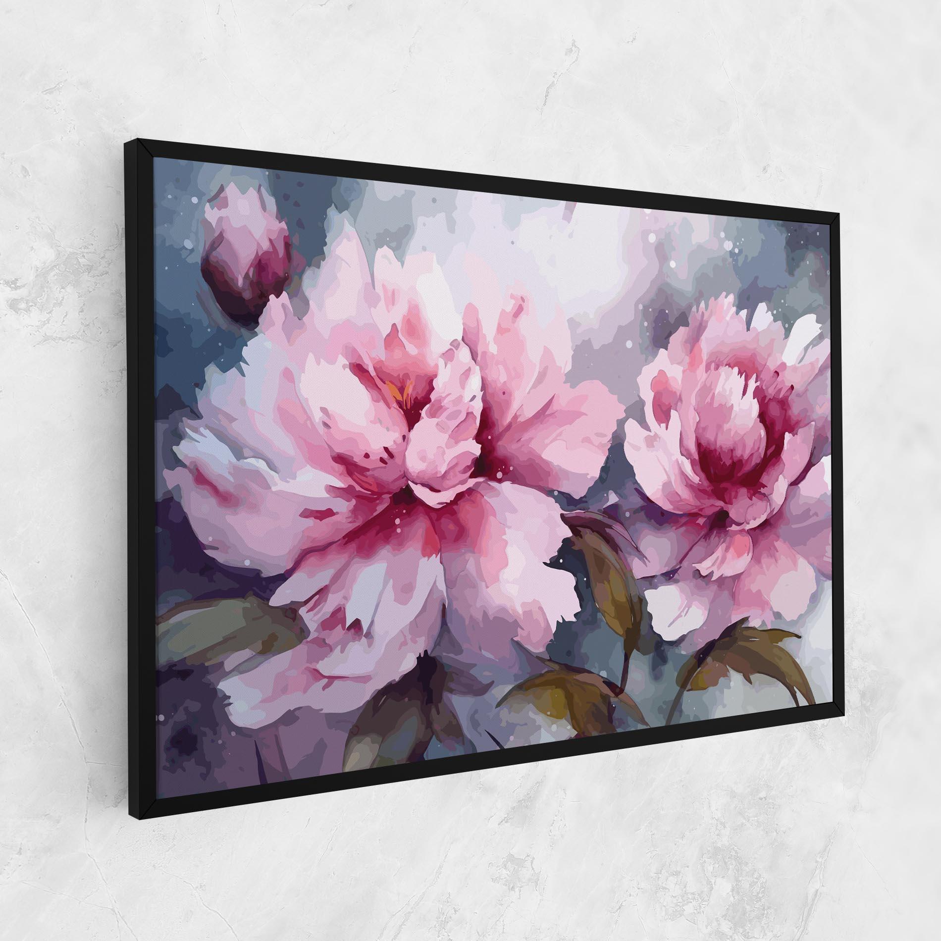 Tablou Canvas Pink Nature Flower mockup 1