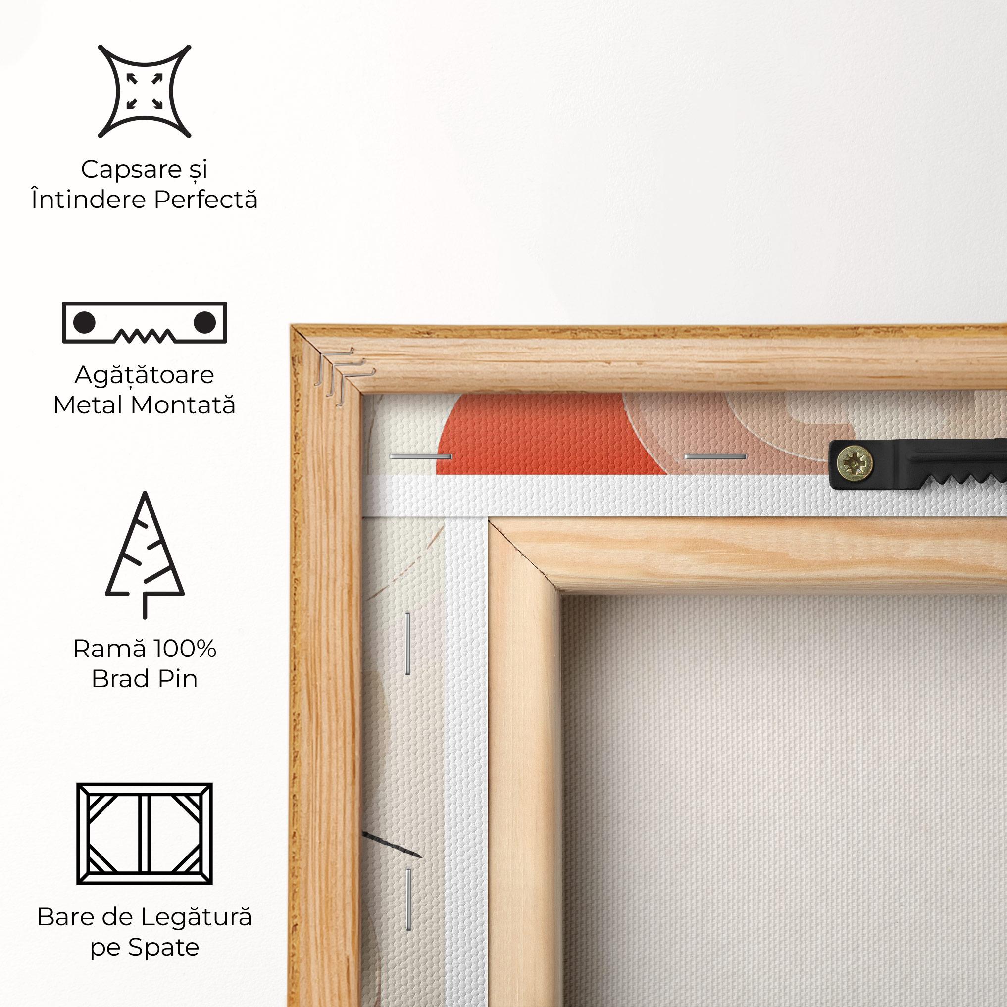 Tablou Canvas Cream Nature mockup 5