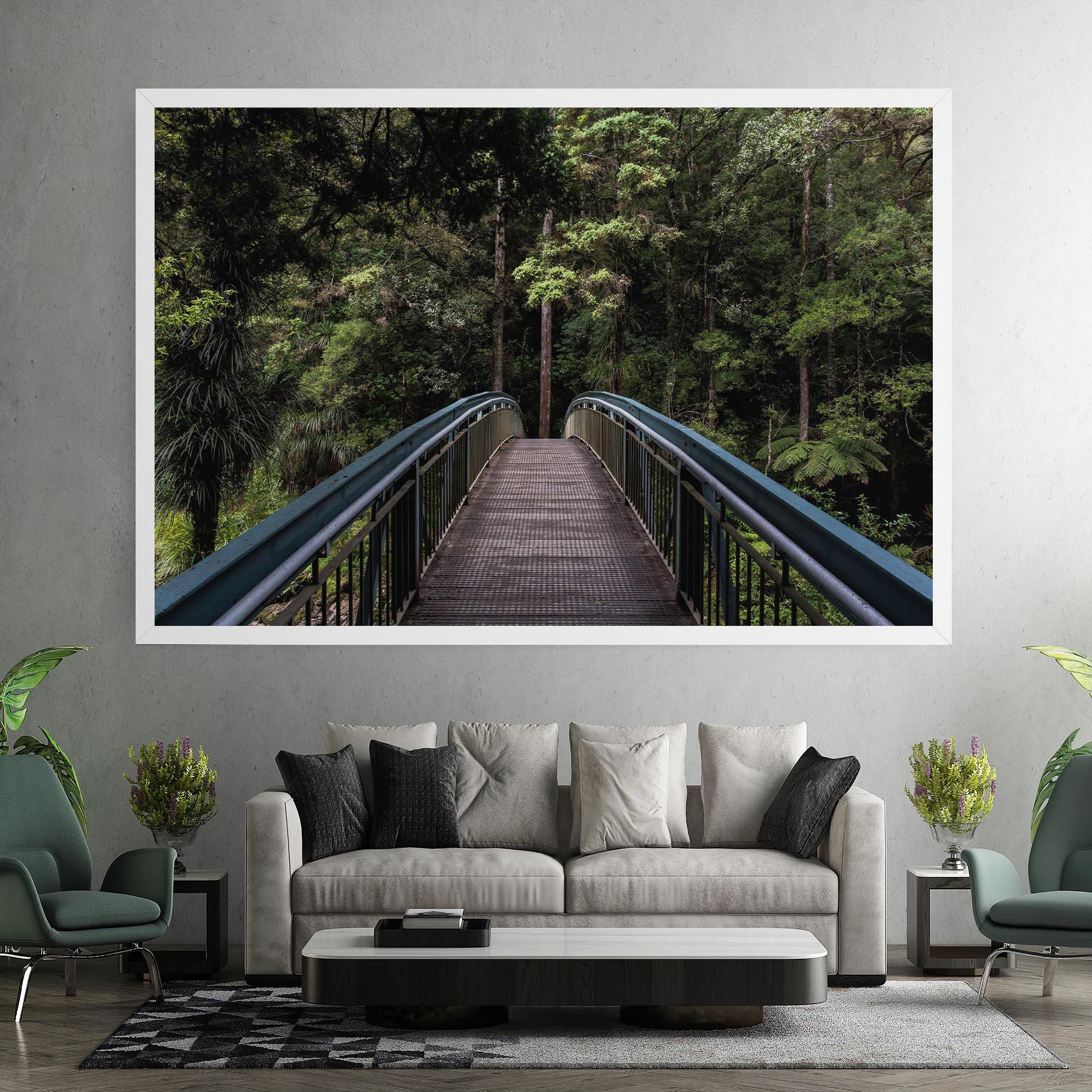 Tablou Canvas Nature Bridge mockup 7