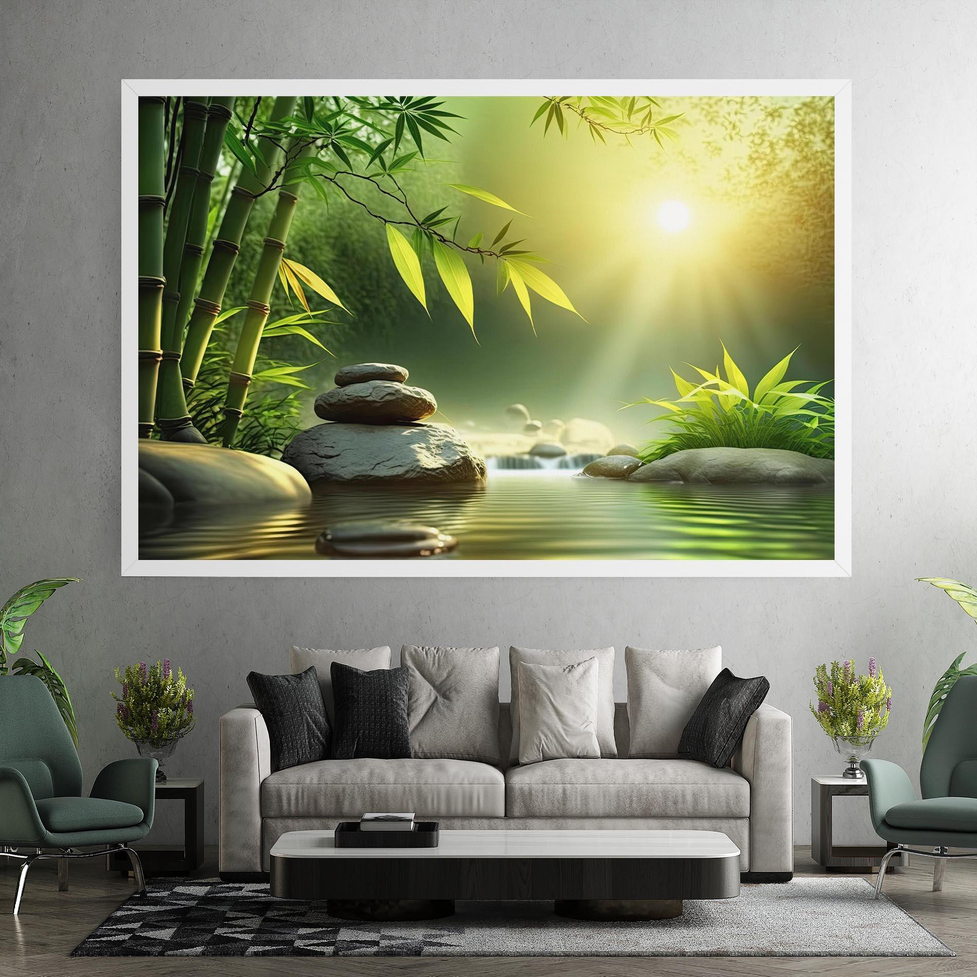 Tablou Canvas Relaxing Spa Nature mockup 7