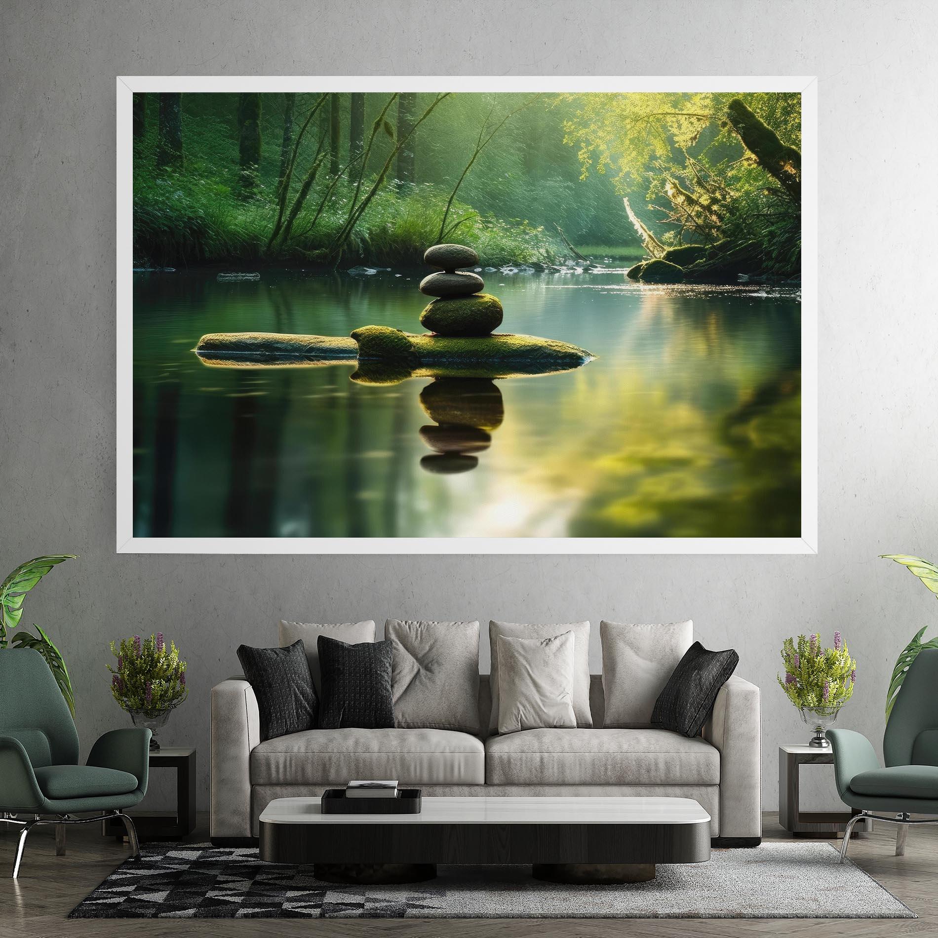 Tablou Canvas Spiritual Stones mockup 7