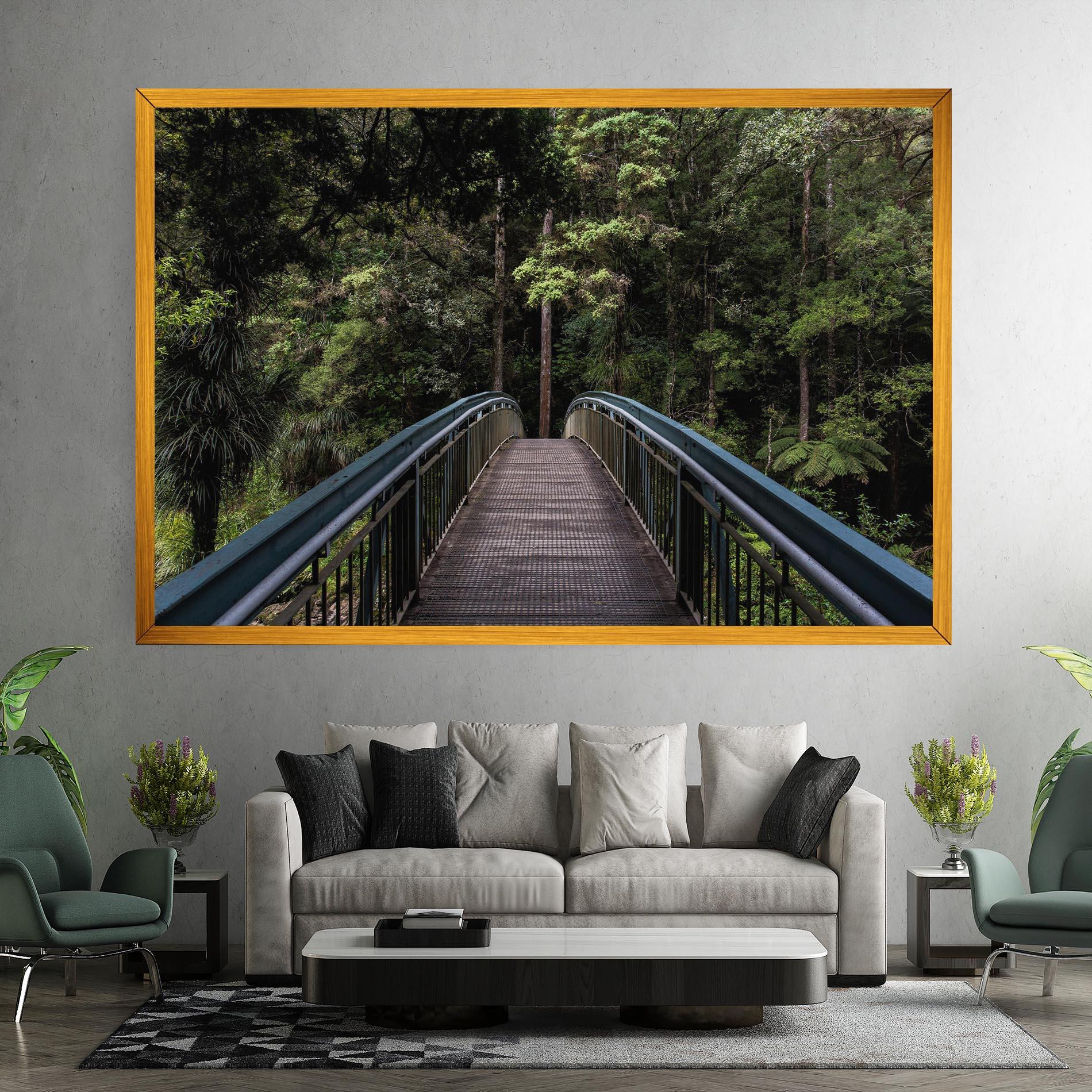 Tablou Canvas Nature Bridge mockup 7