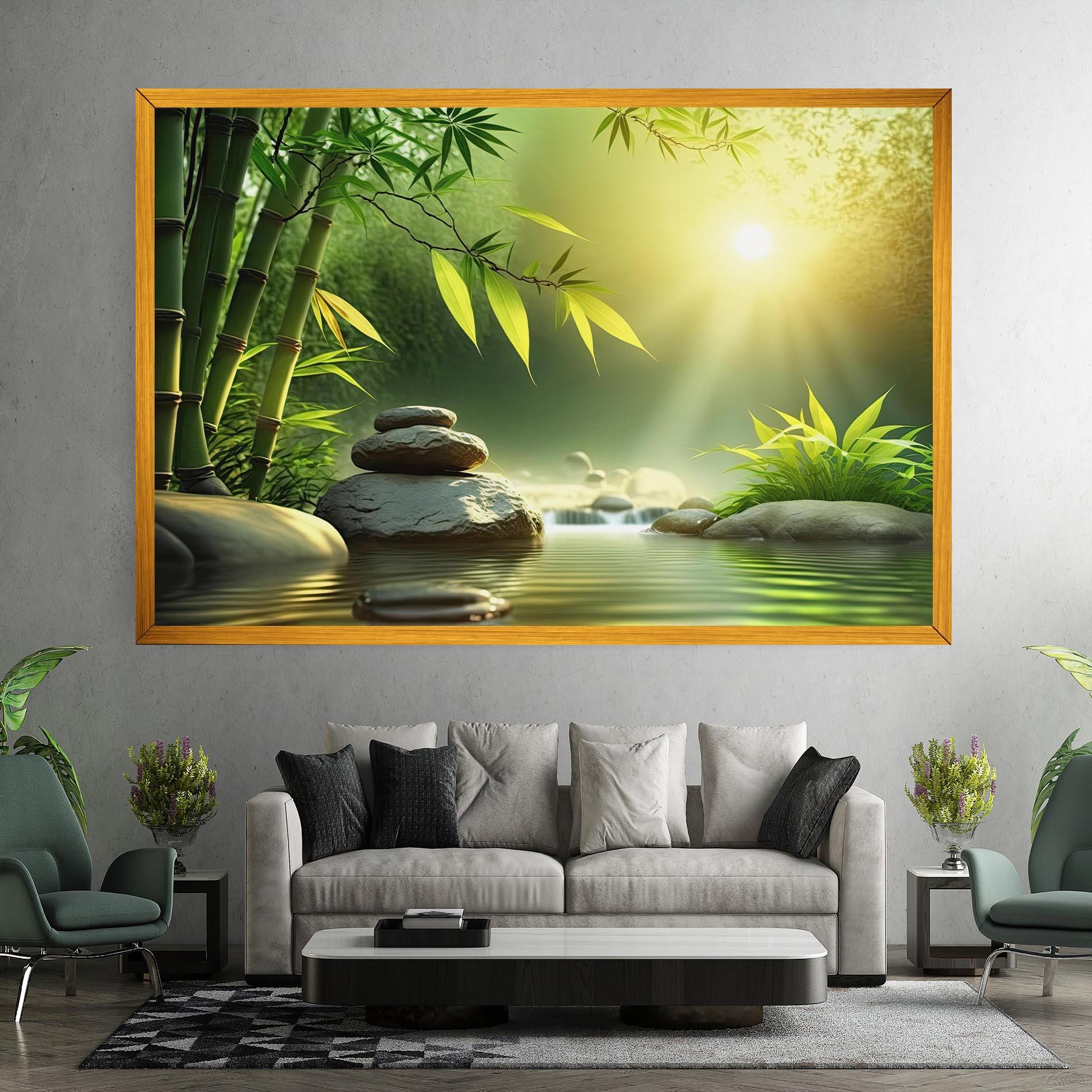 Tablou Canvas Relaxing Spa Nature mockup 7