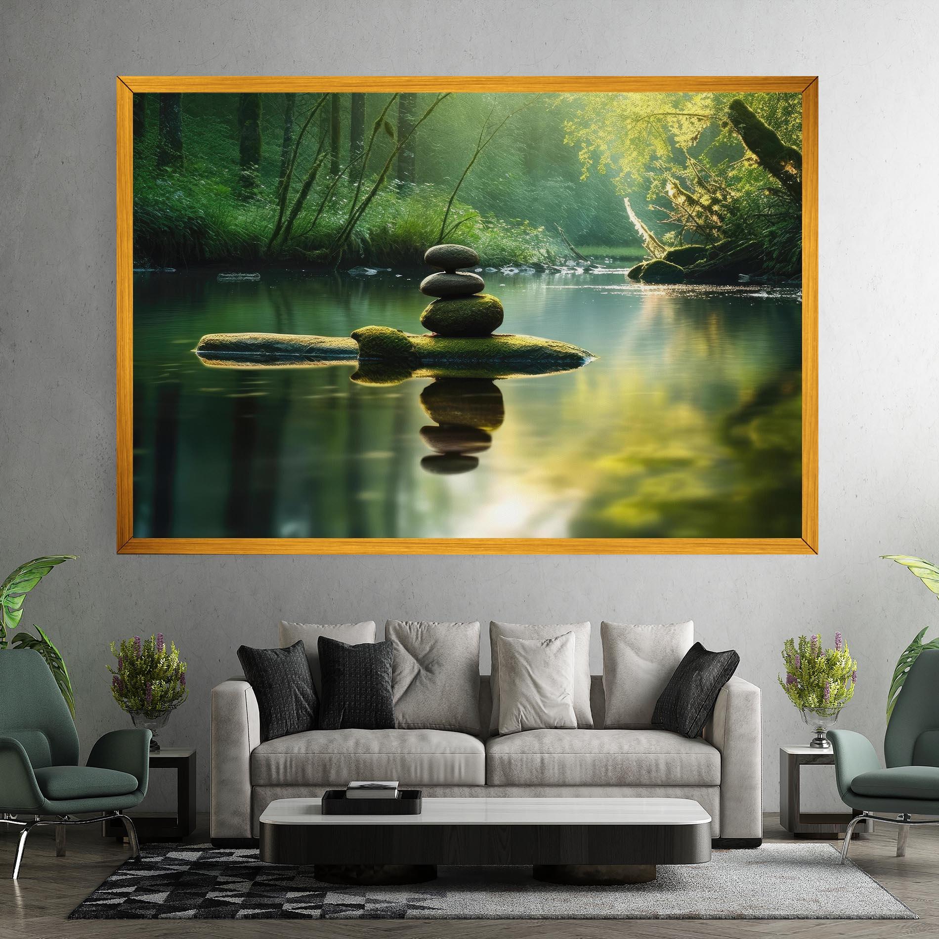 Tablou Canvas Spiritual Stones mockup 7