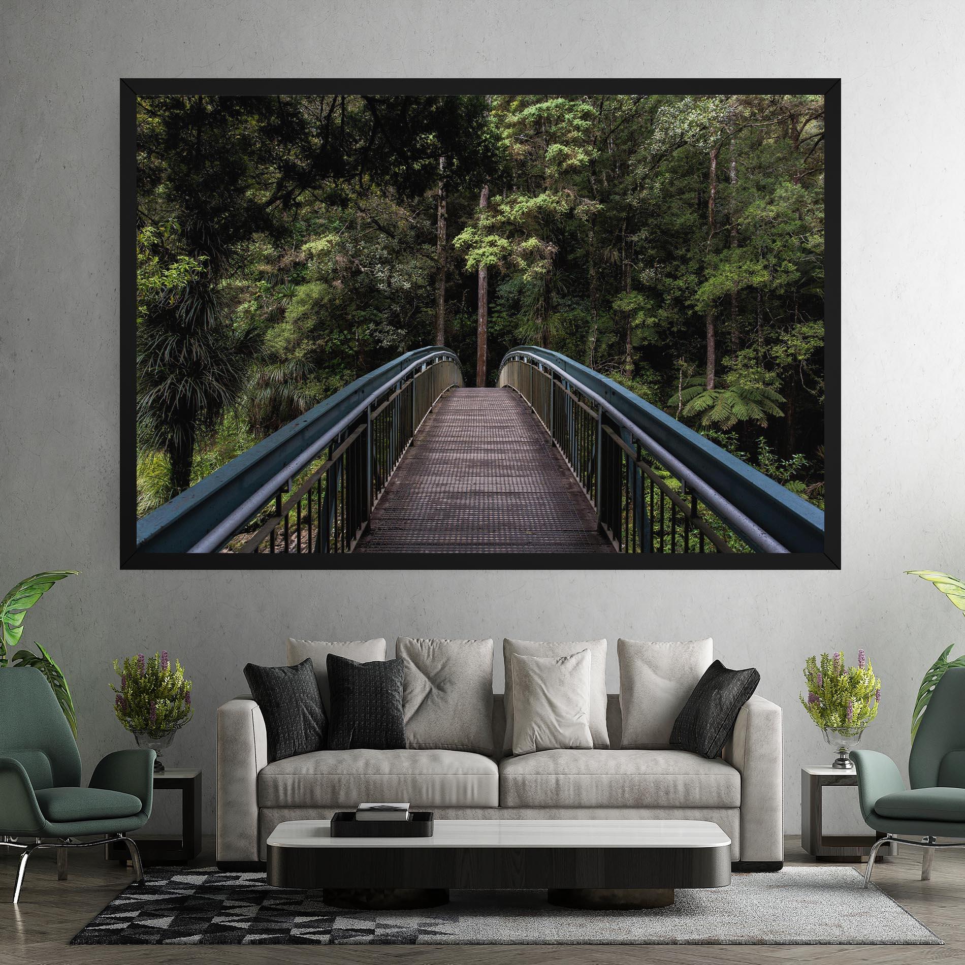 Tablou Canvas Nature Bridge mockup 7