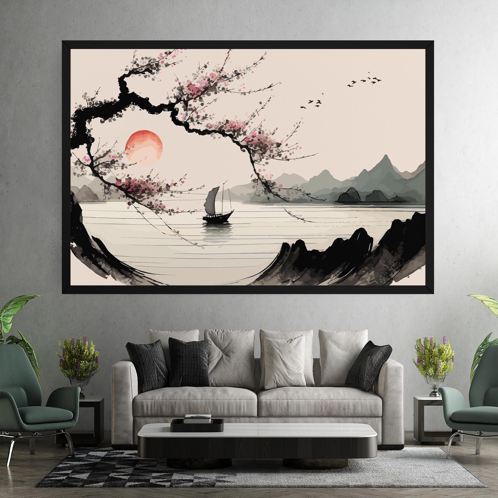 Tablou Canvas Relaxing Nature mockup 7