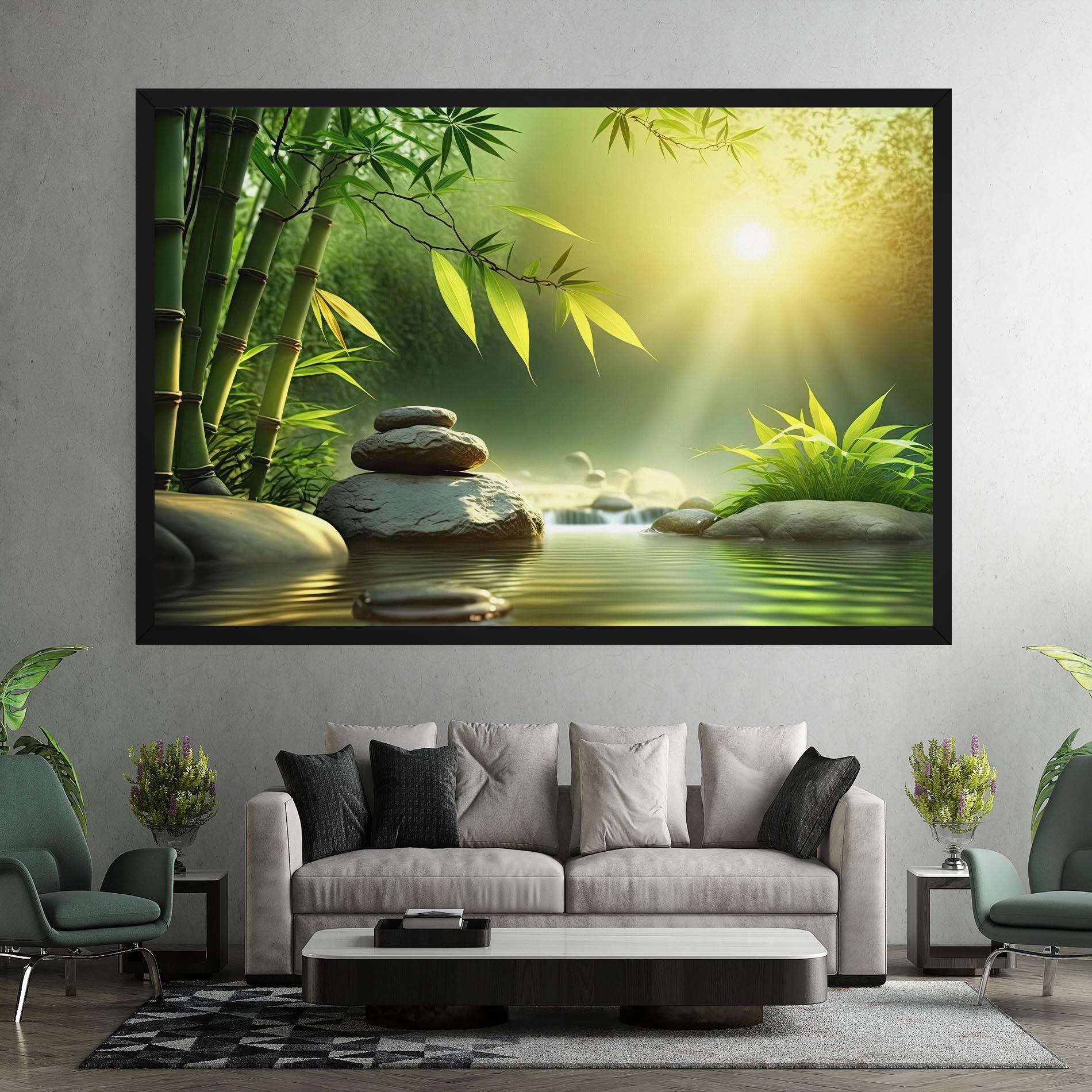 Tablou Canvas Relaxing Spa Nature mockup 7