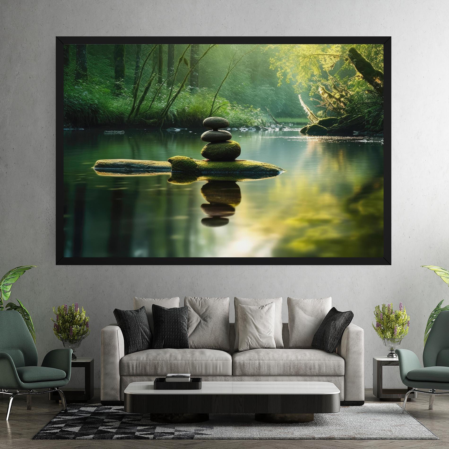 Tablou Canvas Spiritual Stones mockup 7