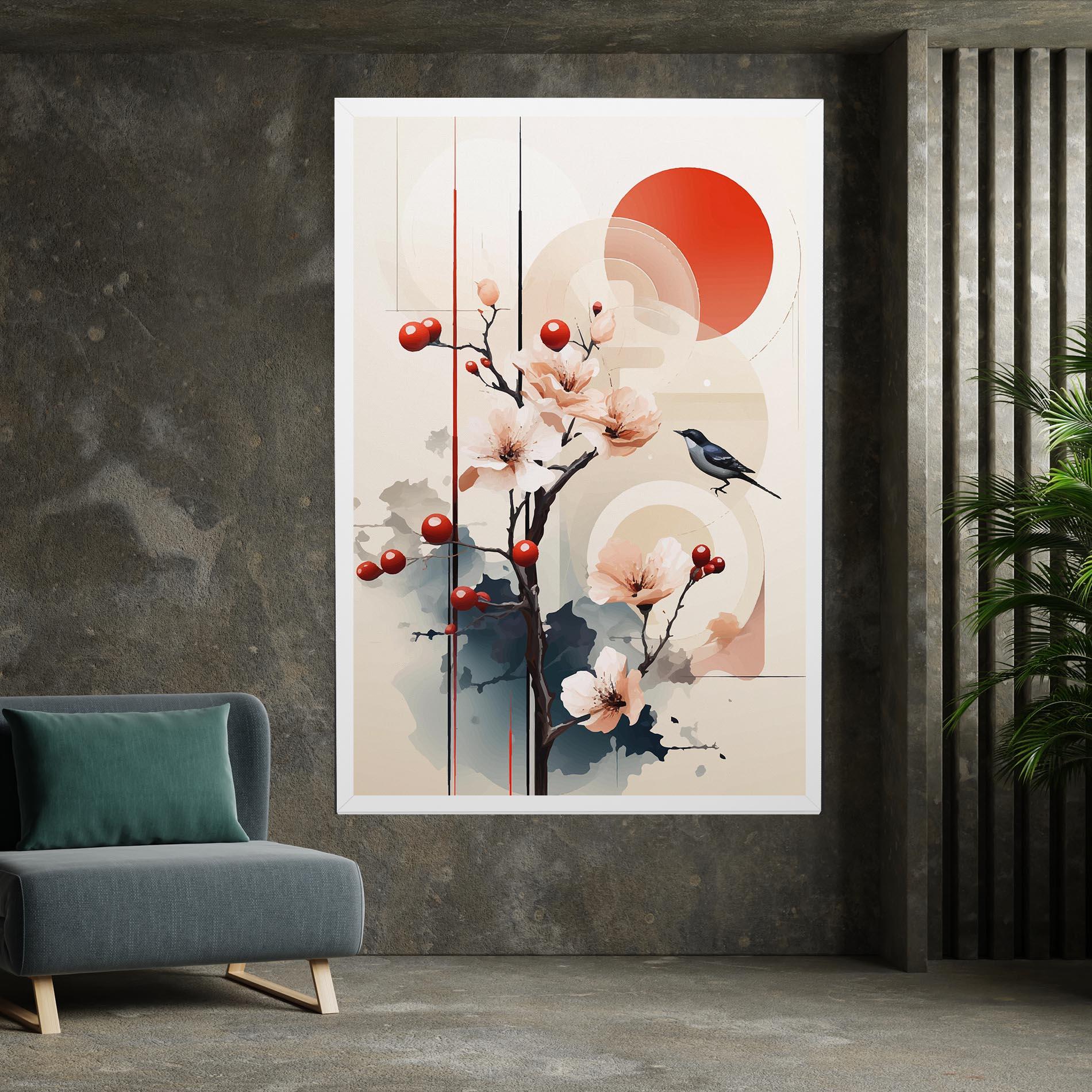 Tablou Canvas Cream Nature mockup 7