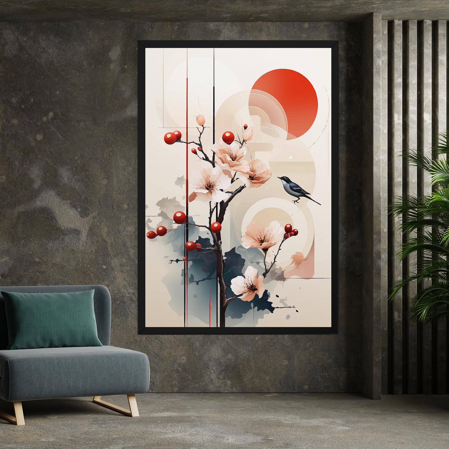 Tablou Canvas Cream Nature mockup 7