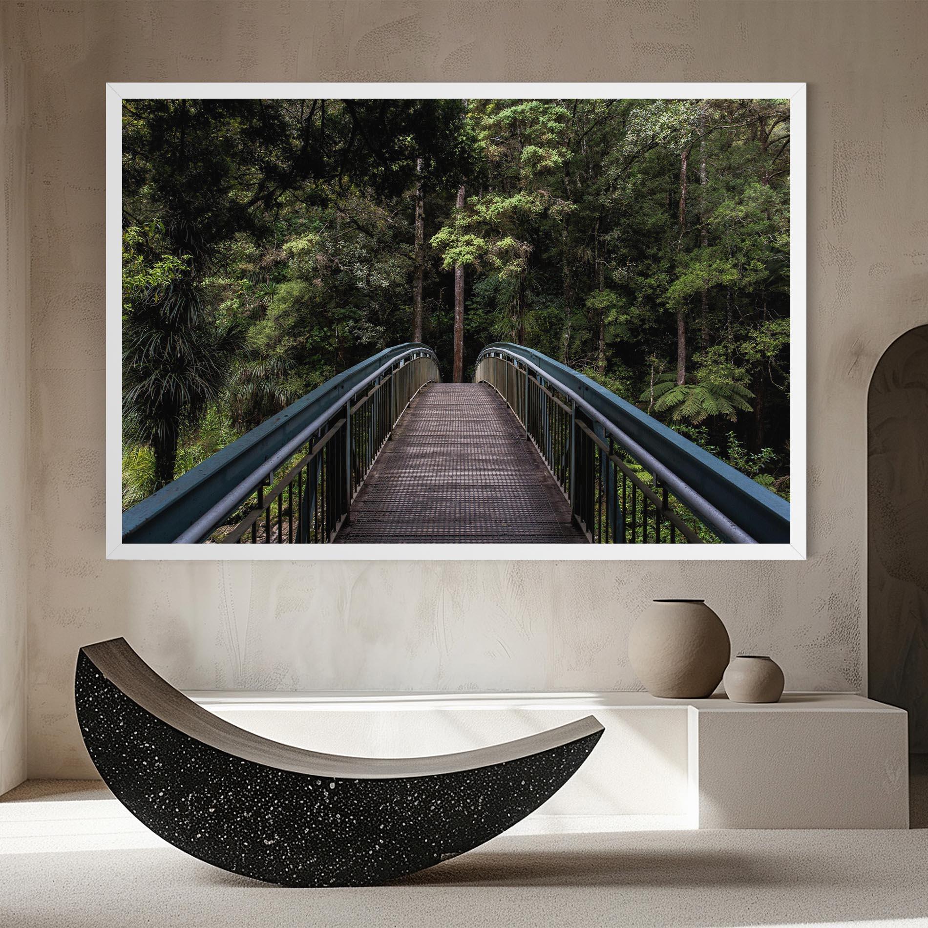 Tablou Canvas Nature Bridge mockup 8