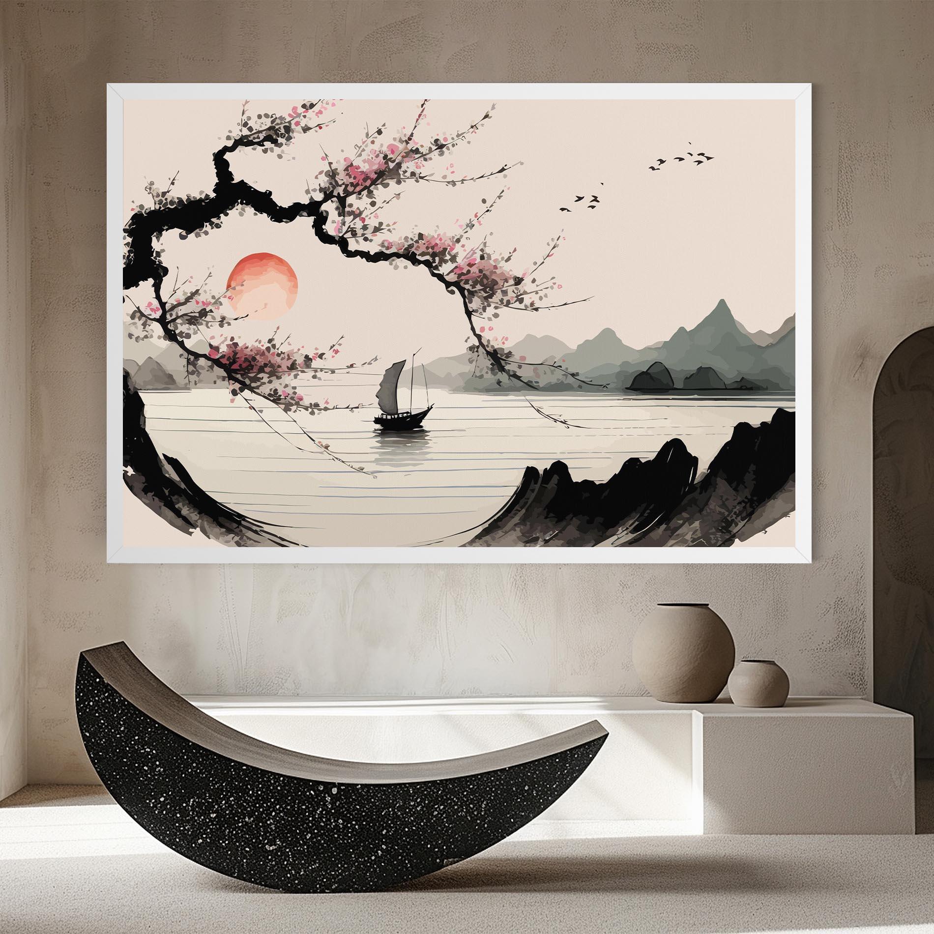 Tablou Canvas Relaxing Nature mockup 8