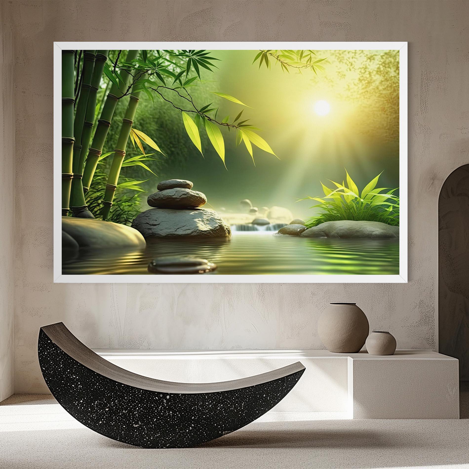 Tablou Canvas Relaxing Spa Nature mockup 8
