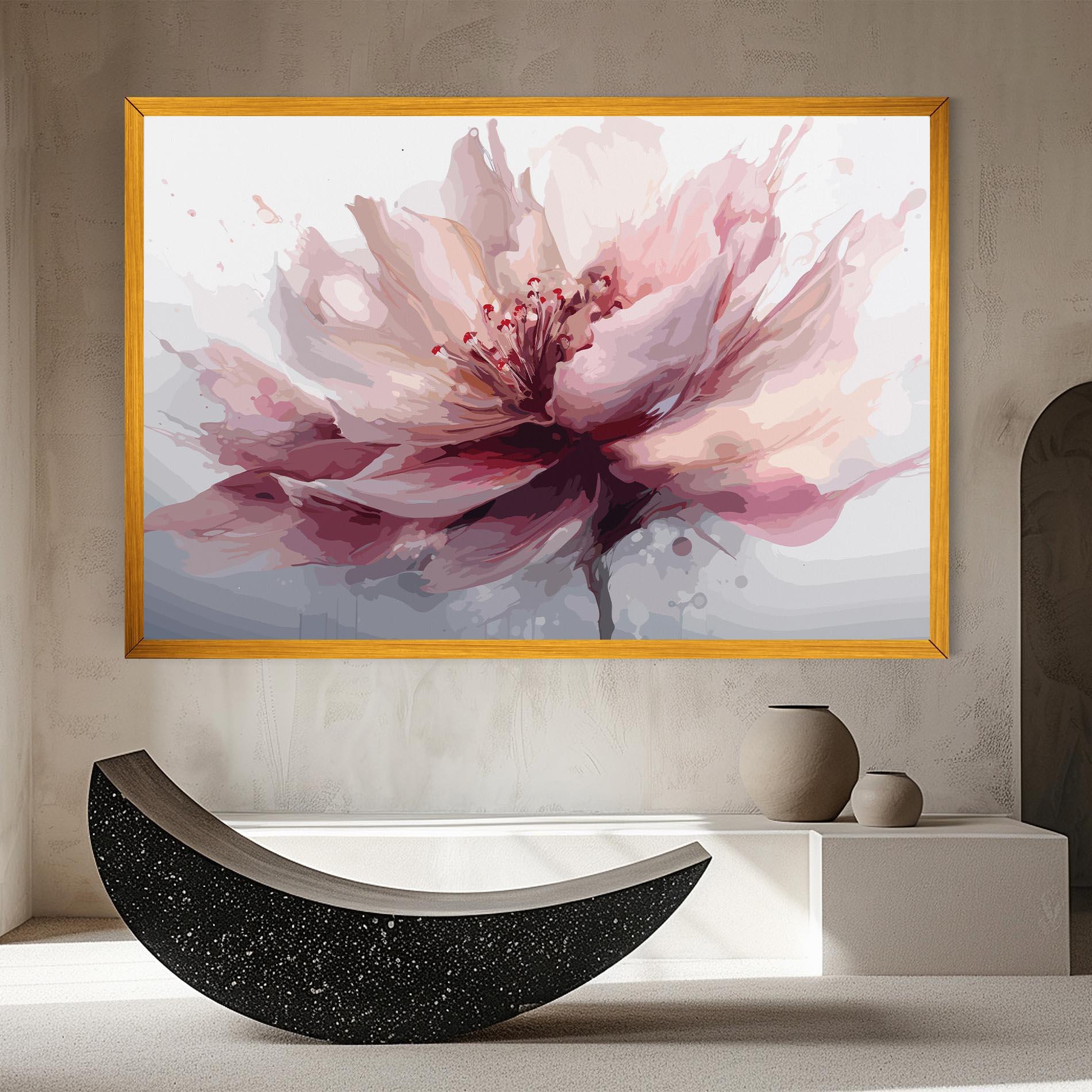 Tablou Canvas Meditation Flower mockup 8