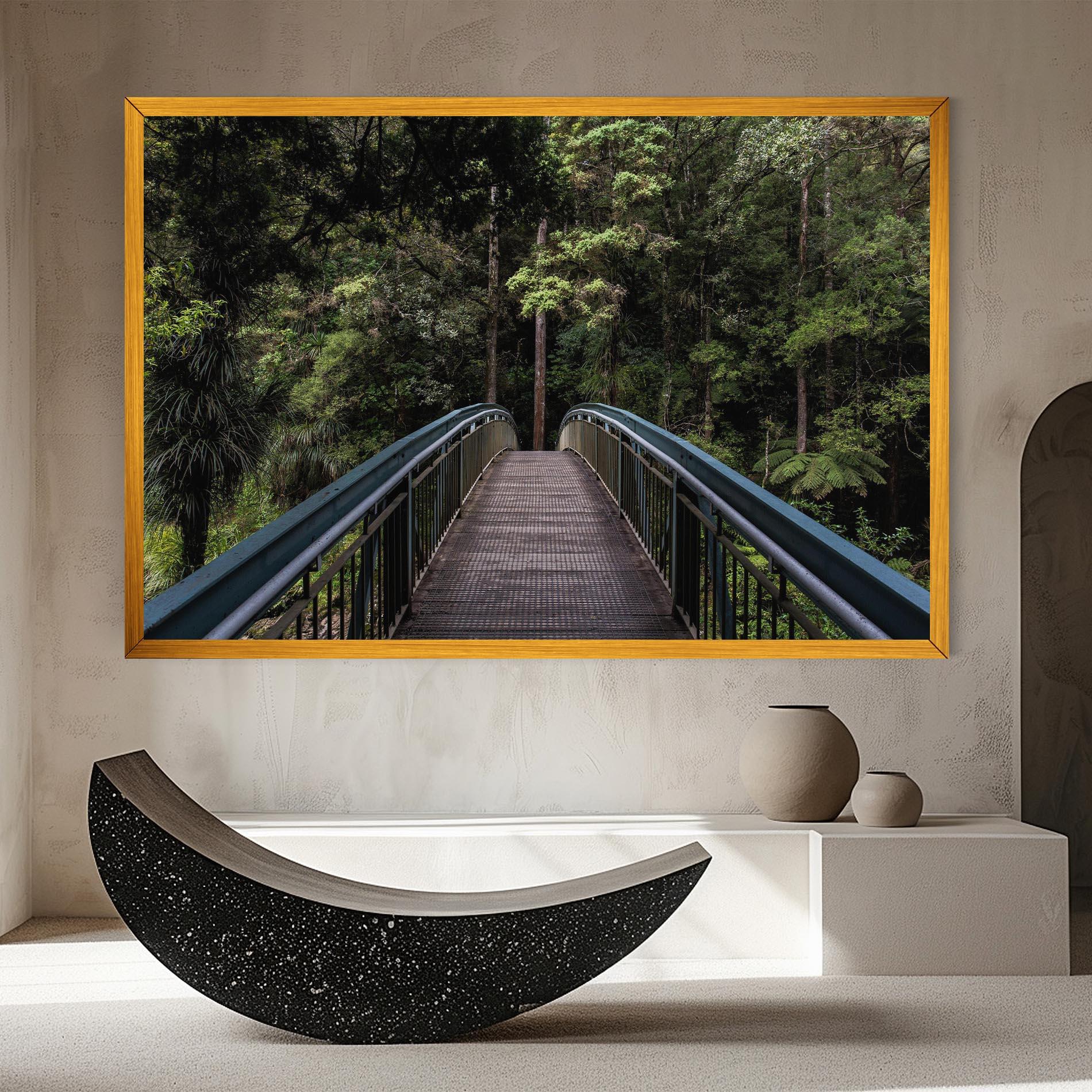 Tablou Canvas Nature Bridge mockup 8