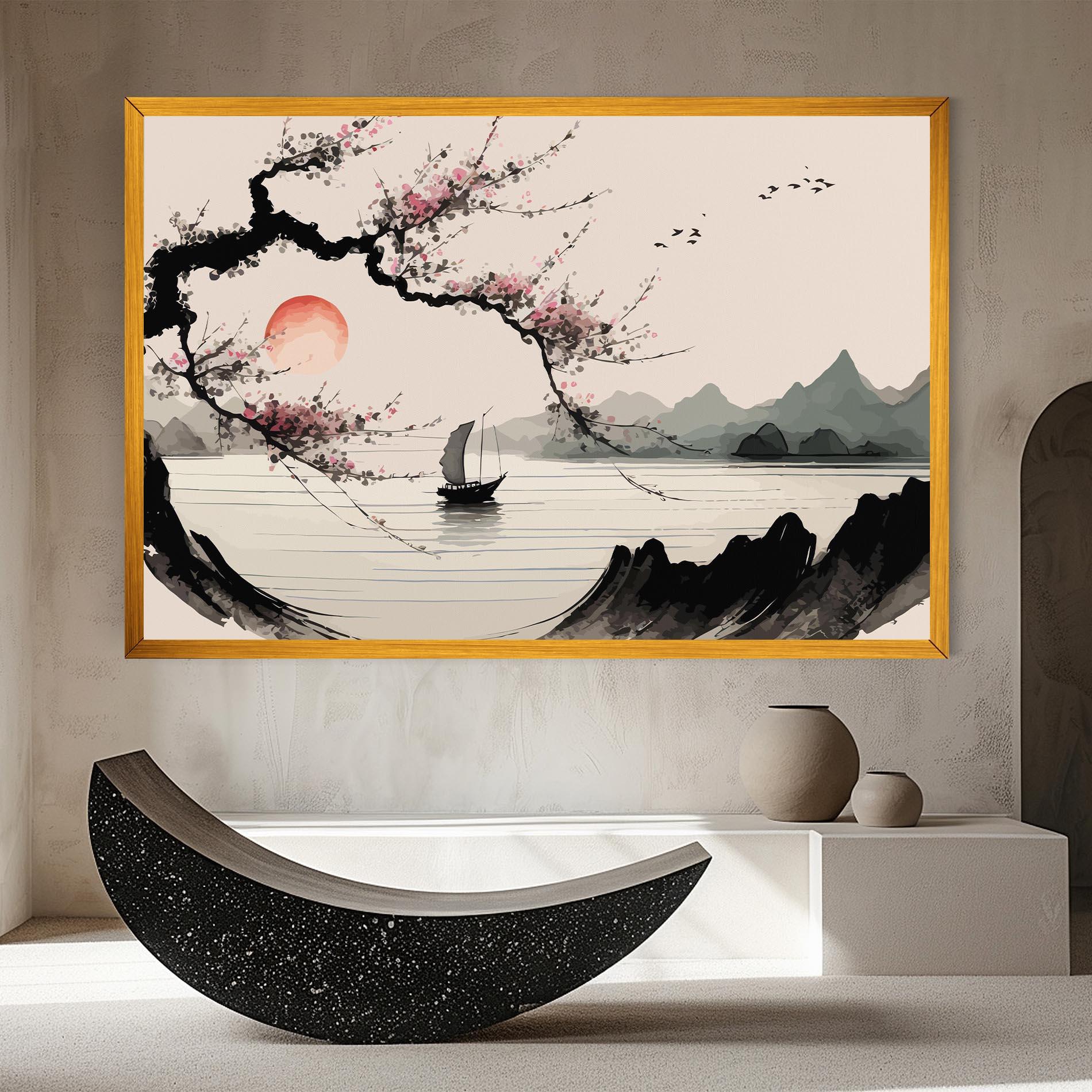 Tablou Canvas Relaxing Nature mockup 8