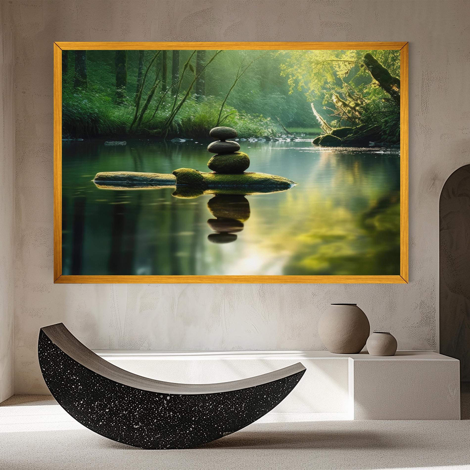 Tablou Canvas Spiritual Stones mockup 8