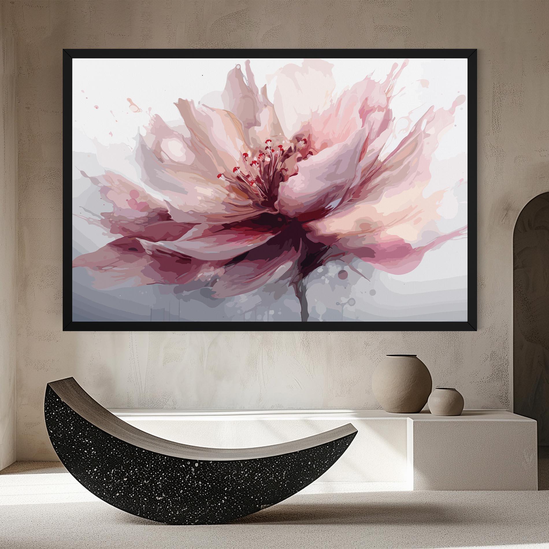 Tablou Canvas Meditation Flower mockup 8