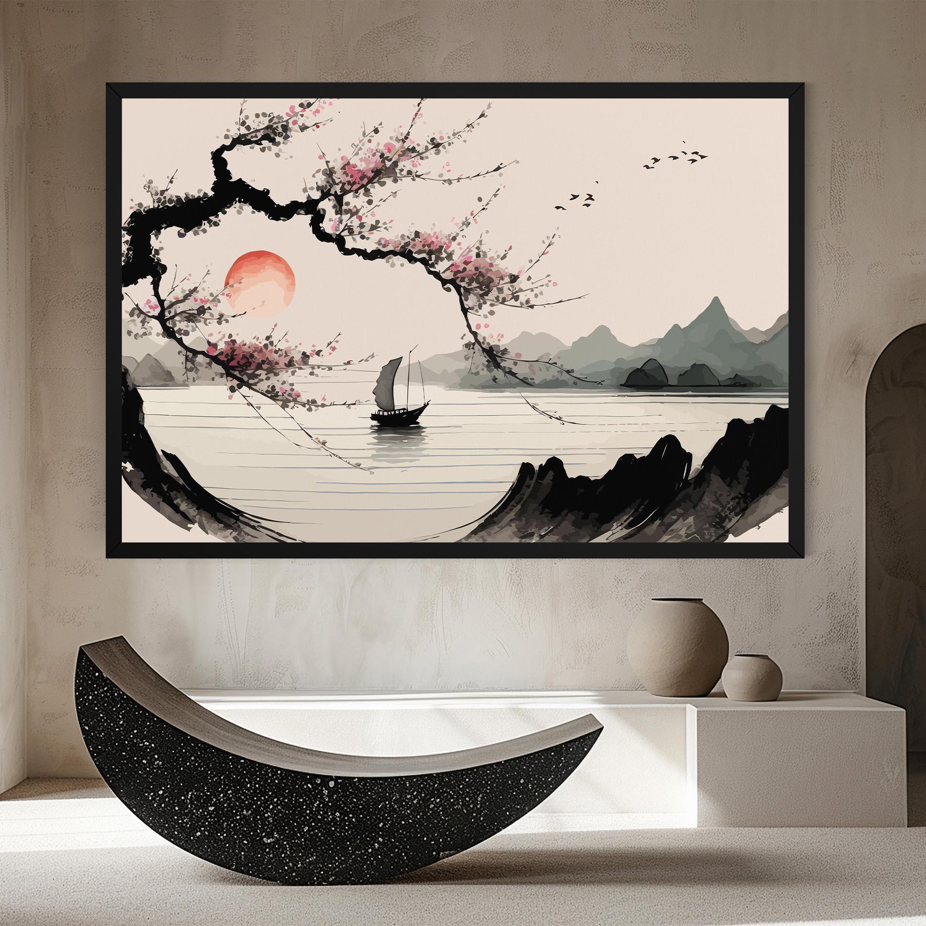 Tablou Canvas Relaxing Nature mockup 8