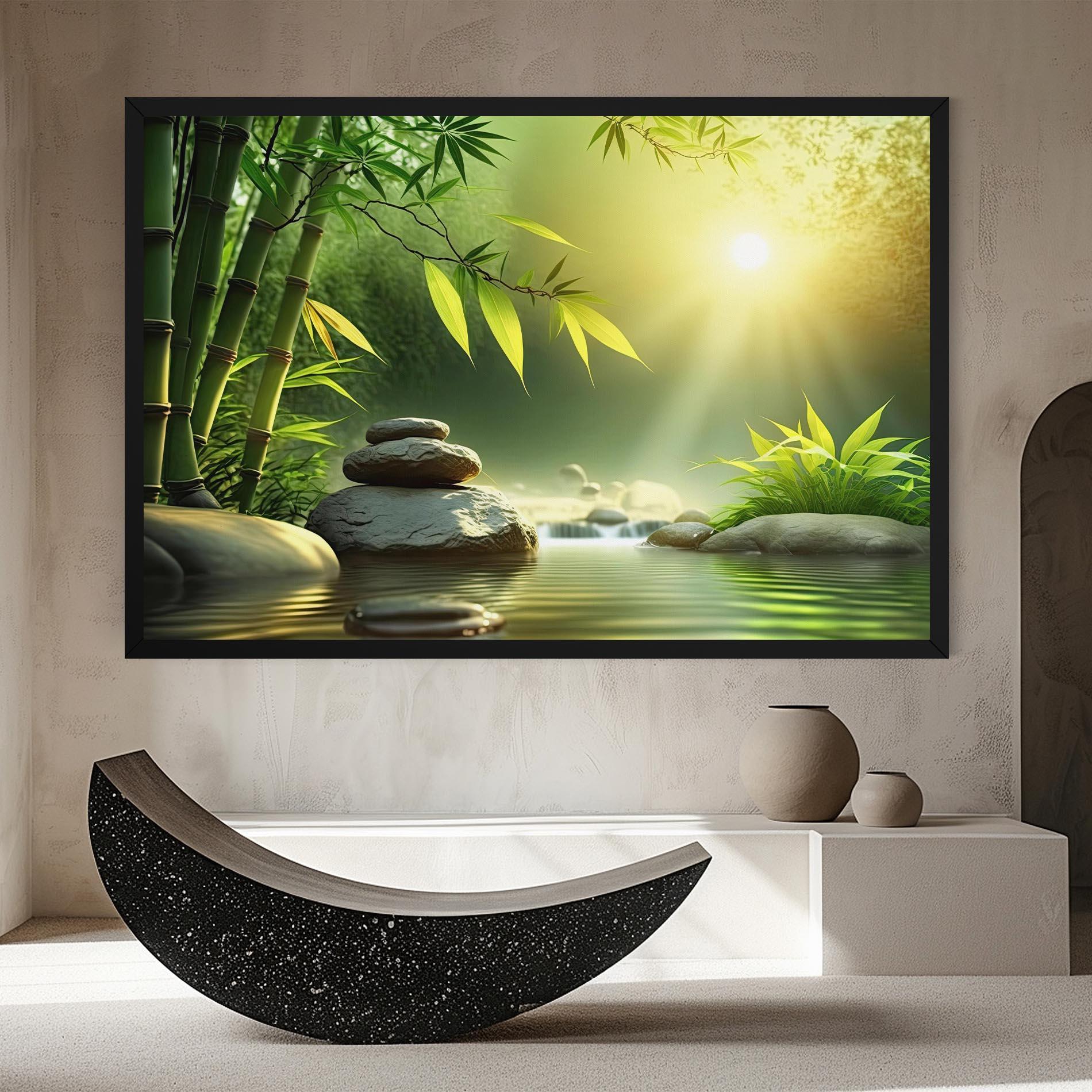 Tablou Canvas Relaxing Spa Nature mockup 8