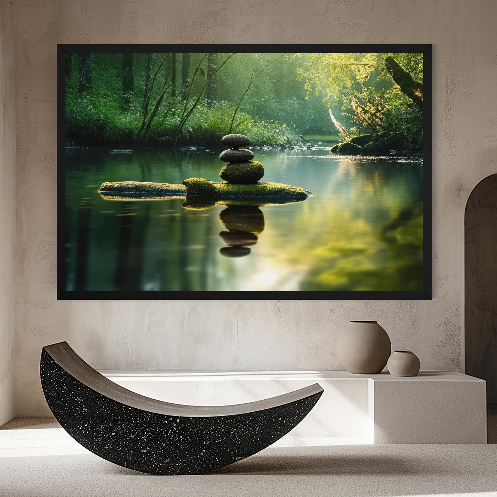 Tablou Canvas Spiritual Stones mockup 8